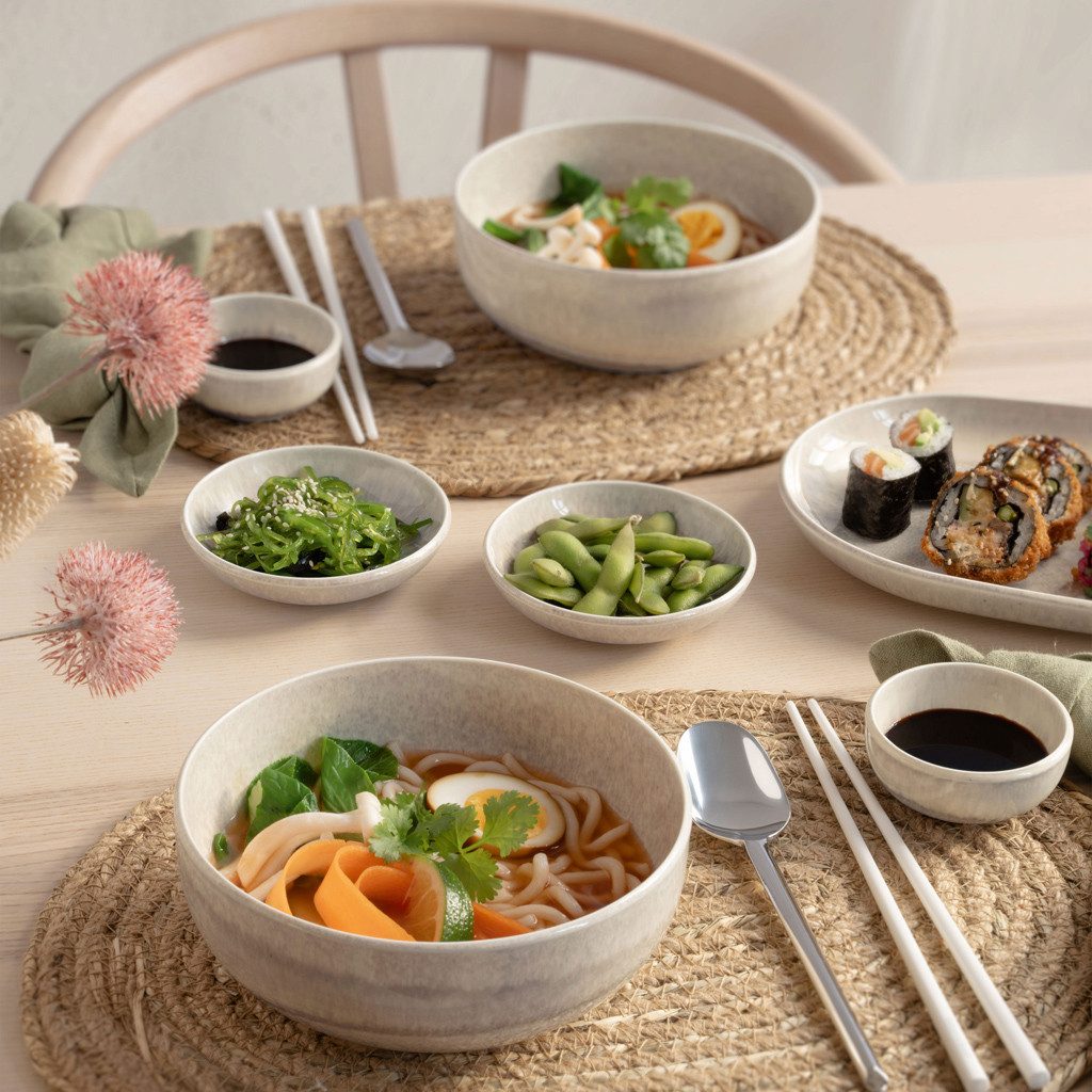 Villeroy & Boch Essstäbchen Soup Passion Essstäbchen 2-tlg, Premium Porcelain, 1 Stck, spülmaschinenfest