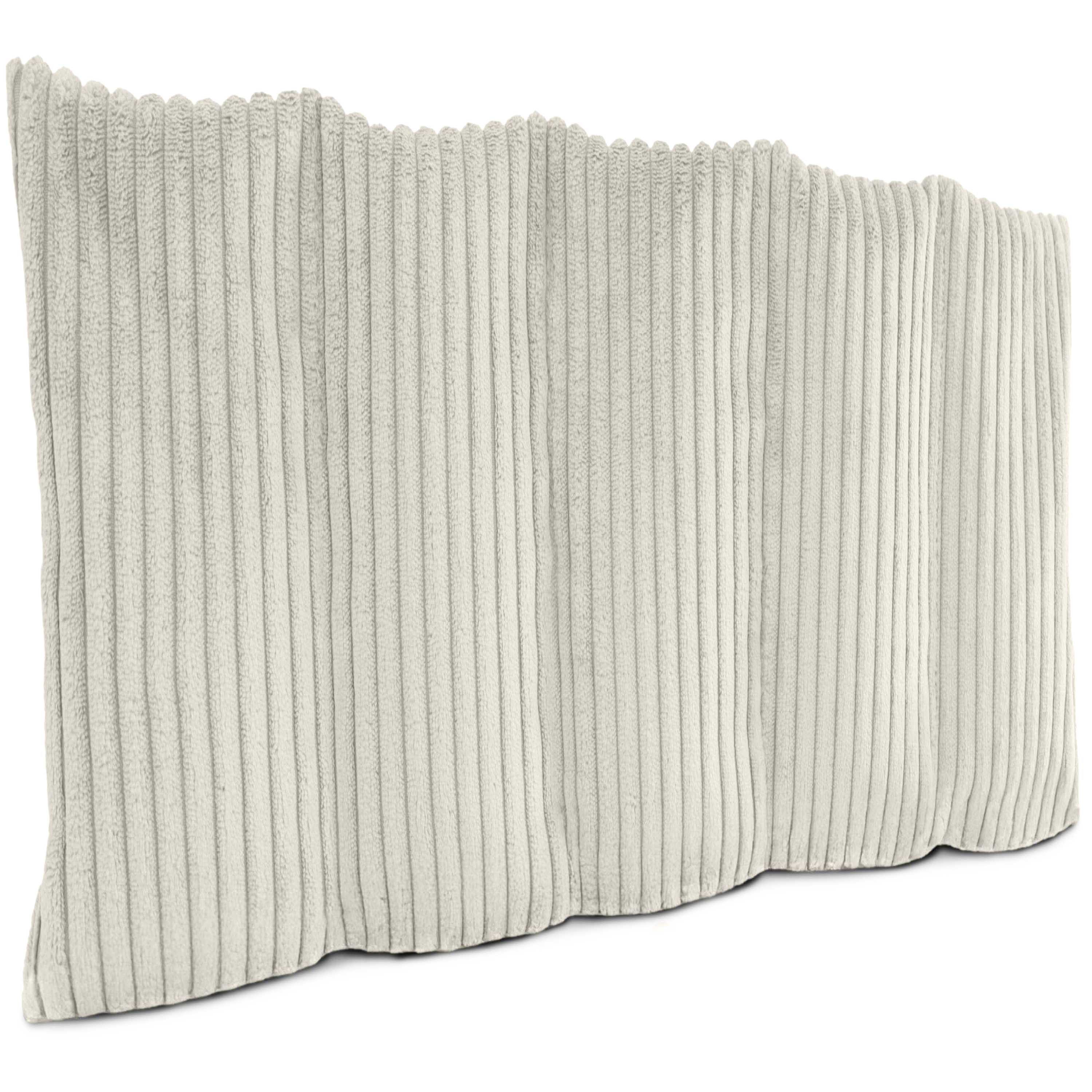 Amilian Подушка из вишневой косточки 55x20 cm - Подушки 100 % Kirschkernen - Грелки Kältekissen, ideal für Rücken, Nacken, Schulter, Bauch, Подушка из вишневой косточки für Mikrowelle, Подушки