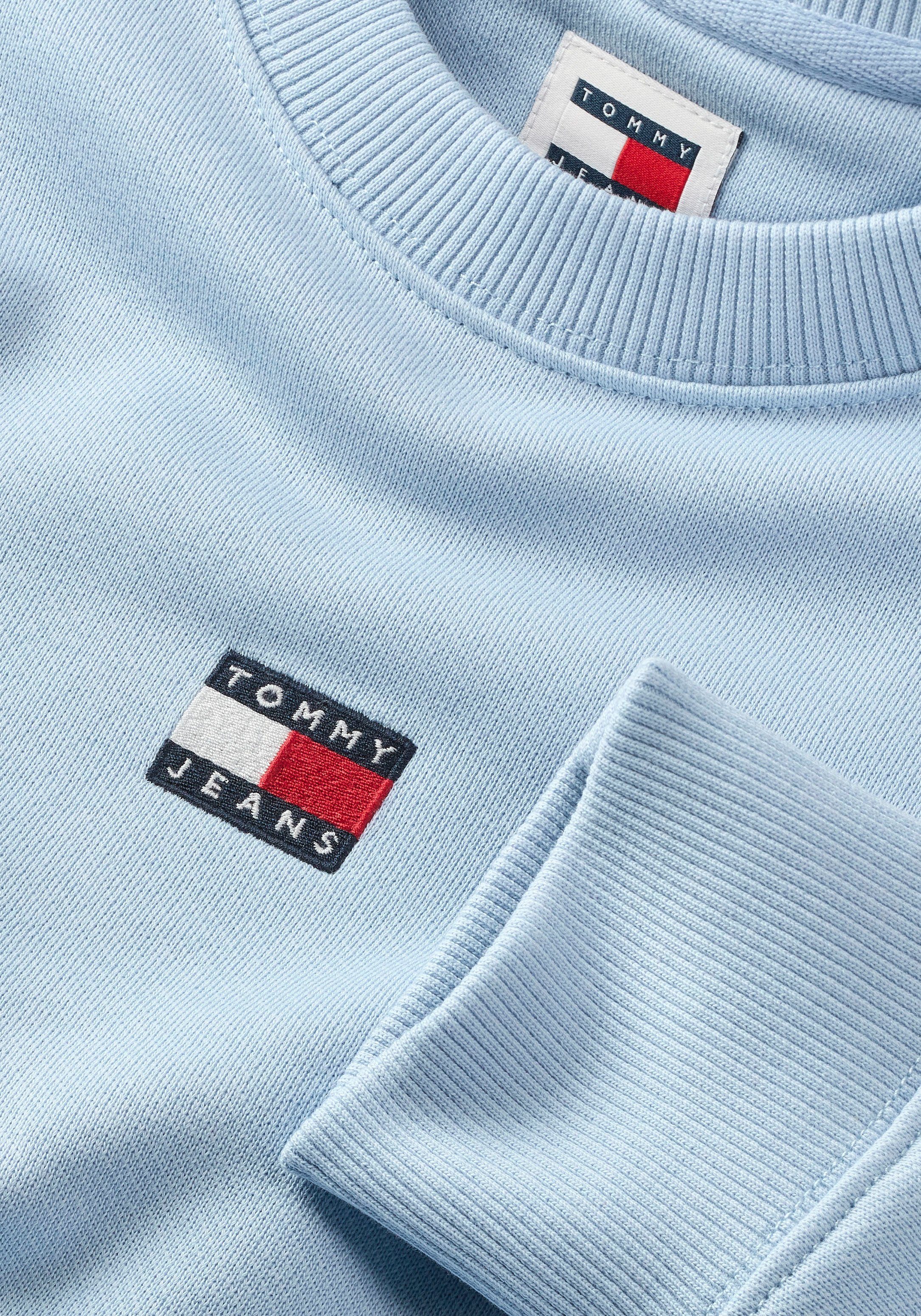 Tommy Jeans Sweatshirt und Breezy Dropshoulder-Design Frontlogo mit Blue