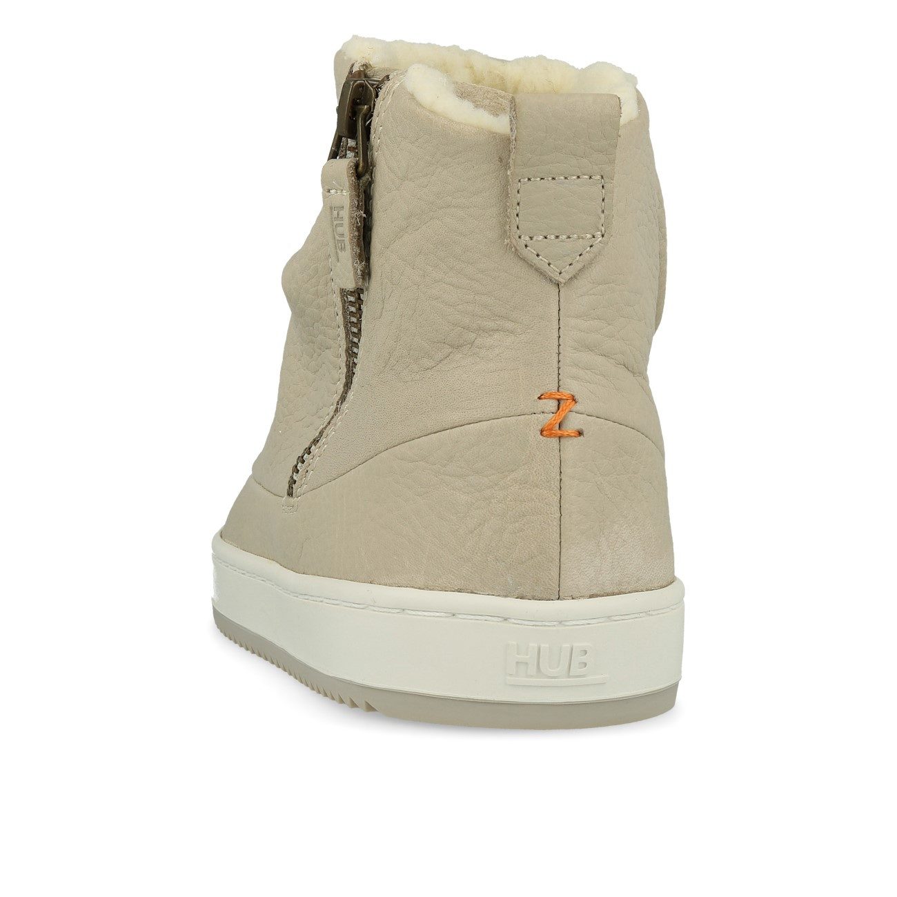 HUB HUB Ridge L30 Leather Damen Bone Off White Bone Winterstiefel