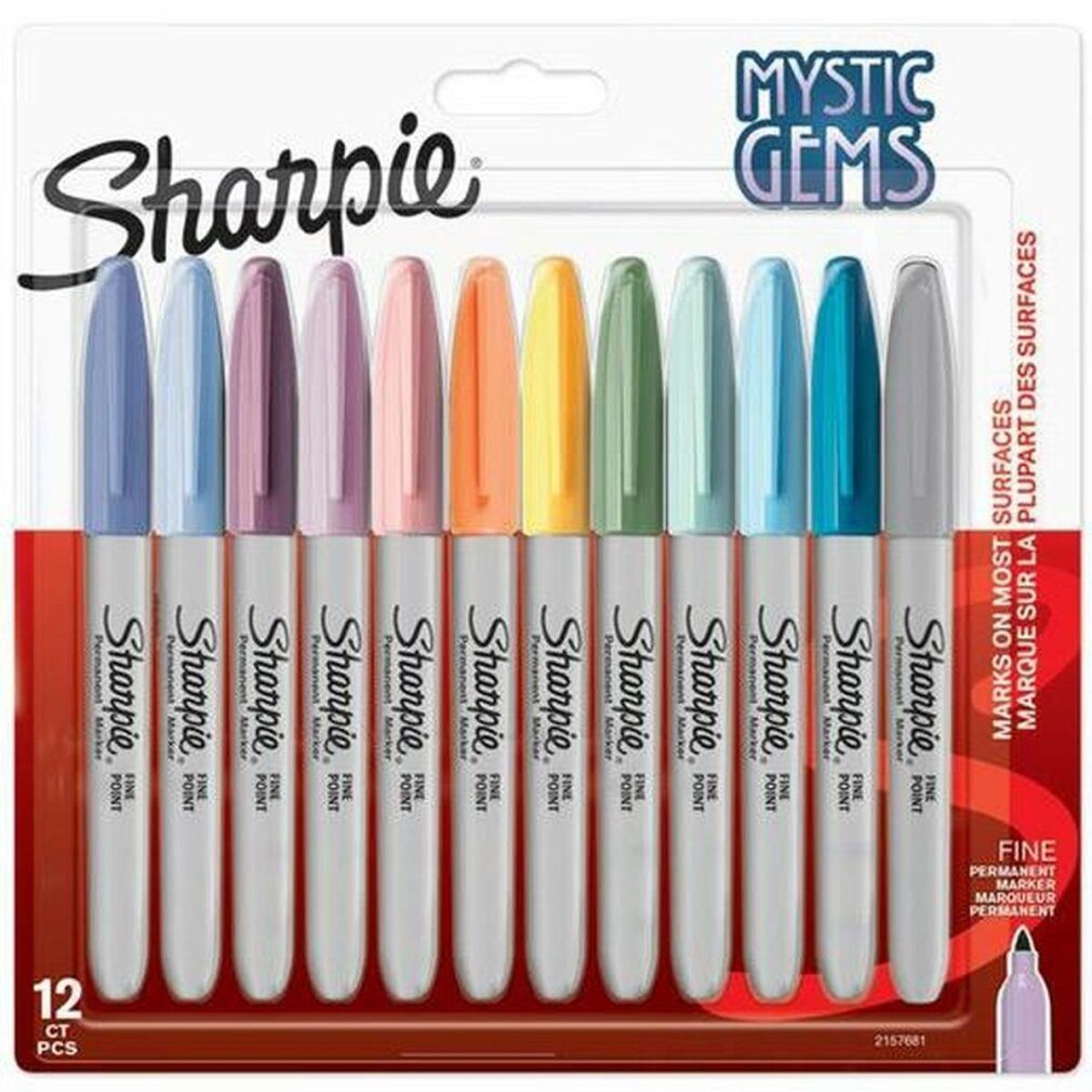 Newell Brands Marker Marker-Set Sharpie Mystic Gems 12 Stücke Kuchen