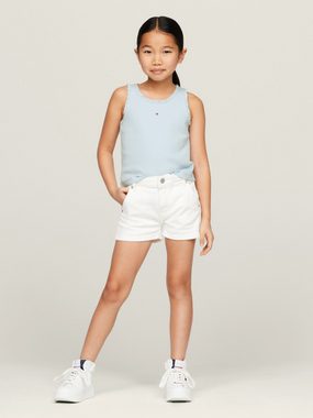 Tommy Hilfiger T-Shirt ESSENTIAL RIB LACE TANK TOP Baby bis 2 Jahre