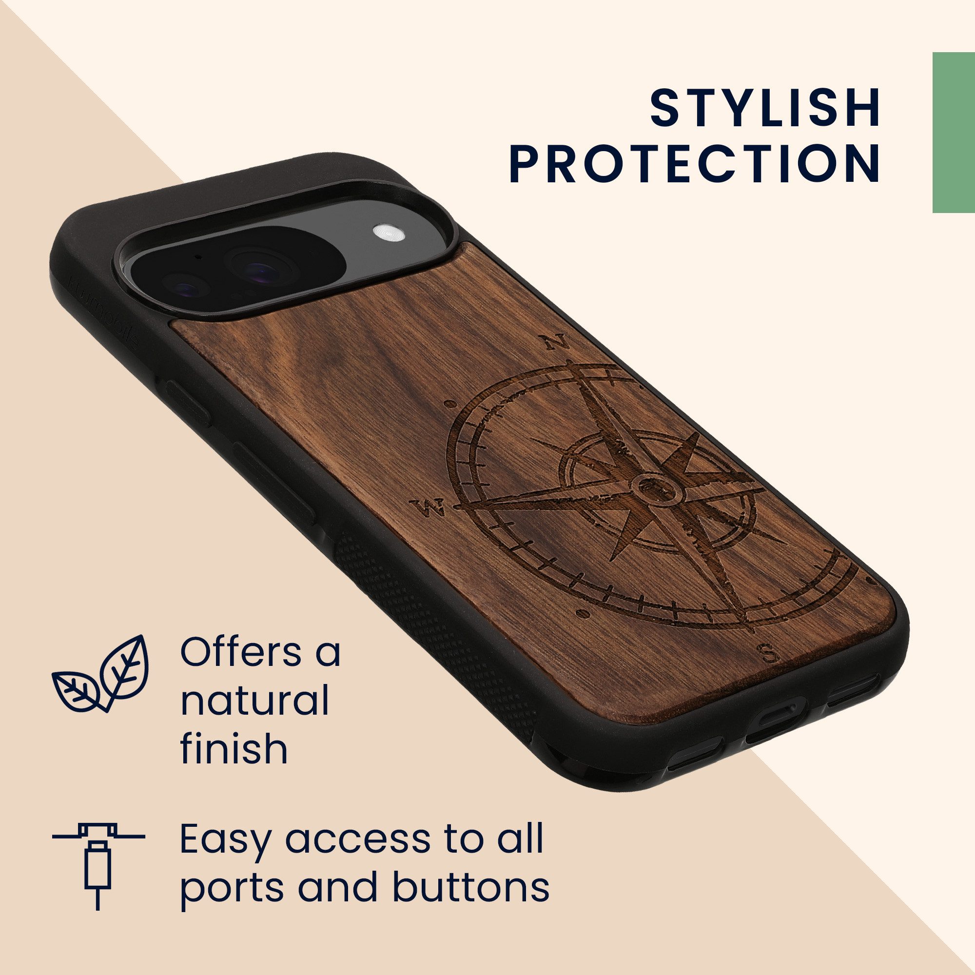 kwmobile Handyhülle Hülle für Google Pixel 10 / Pixel 10 Pro, Handyhülle TPU Cover Bumper Case – Bild 5 von 5