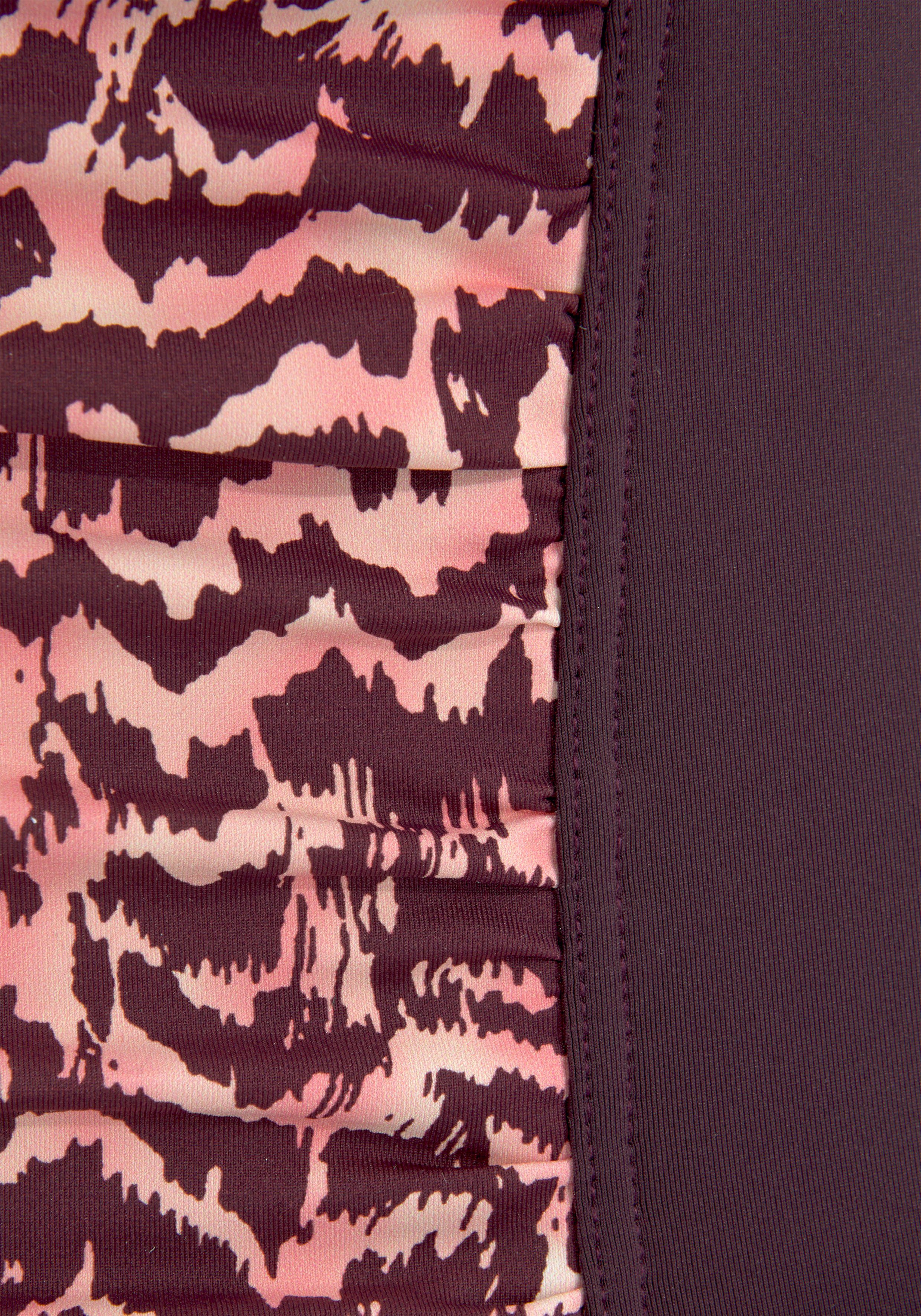 LASCANA Badeanzug mit bedruckter Front