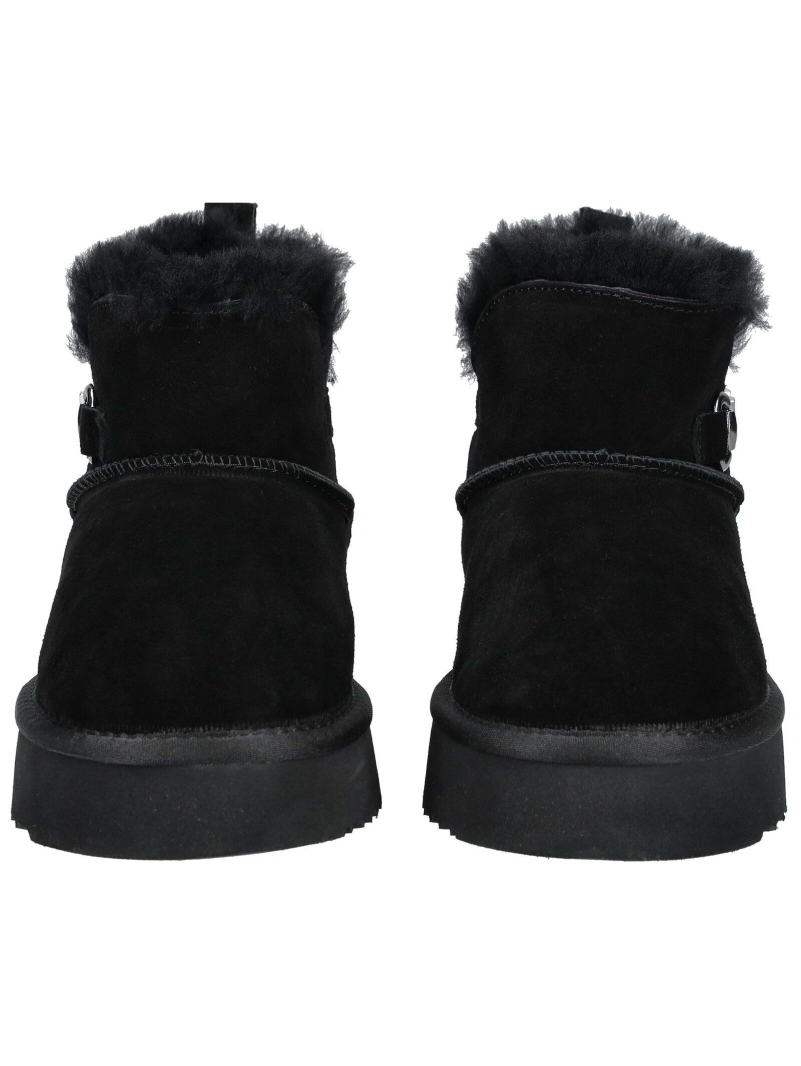 Mustang Shoes Mustang Shoes Stiefelette Veloursleder Plateaustiefelette