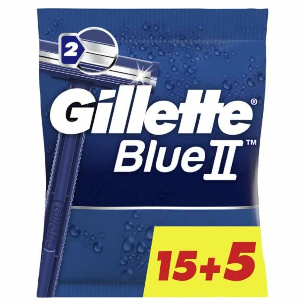 15 Rasierklingen Gillette Units Blue Ii 5 Gillette
