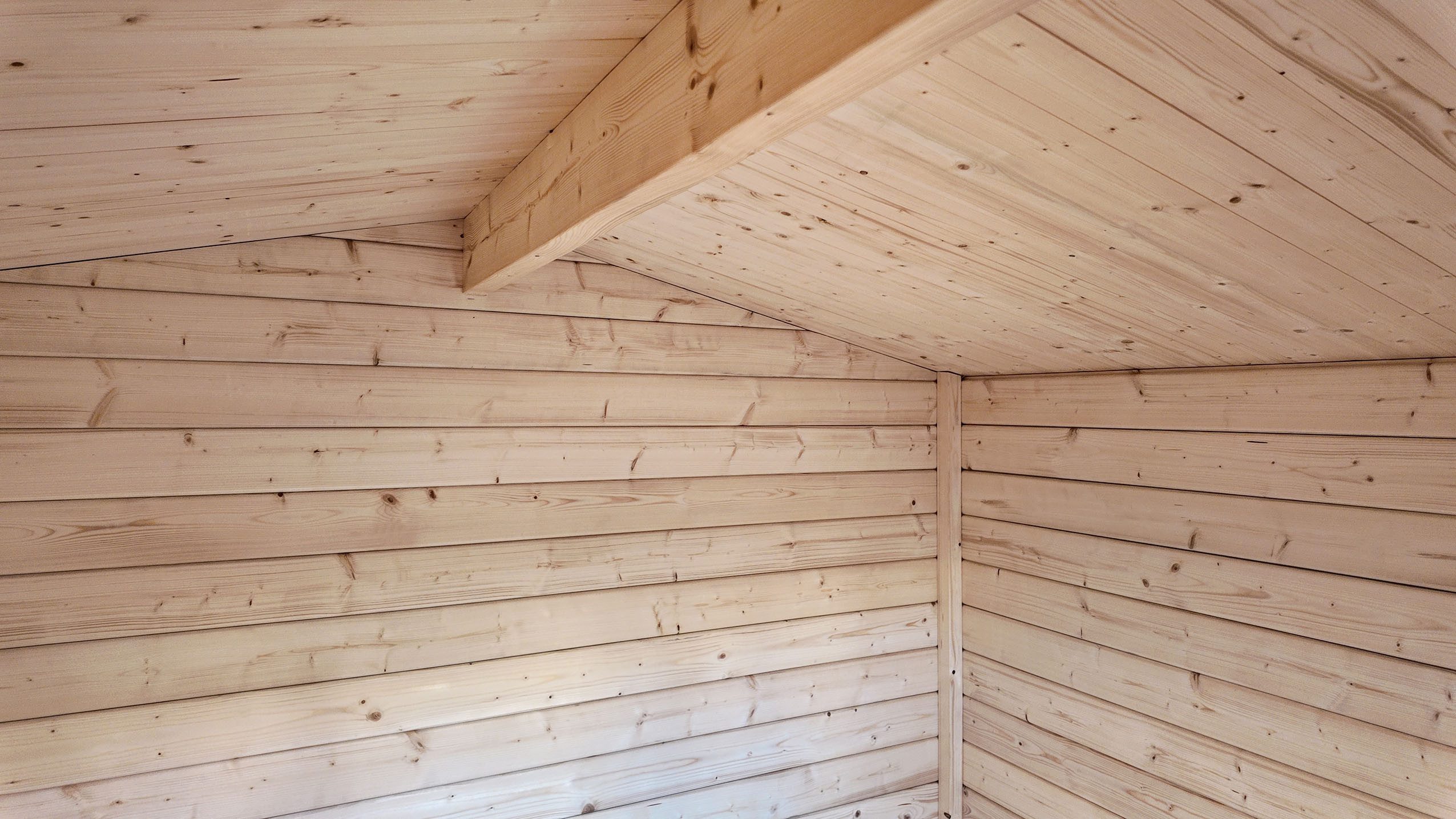 weka Gartenhaus Killarney, BxT: 261x263 cm, Doppeltür, 1 1/2 Seite mit Fenster