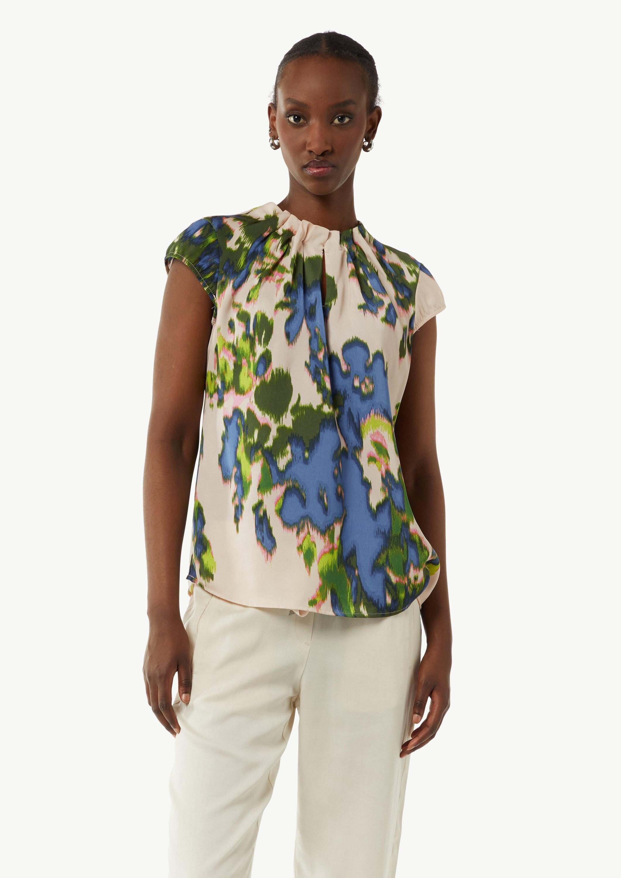 Kurzarmbluse Bluse