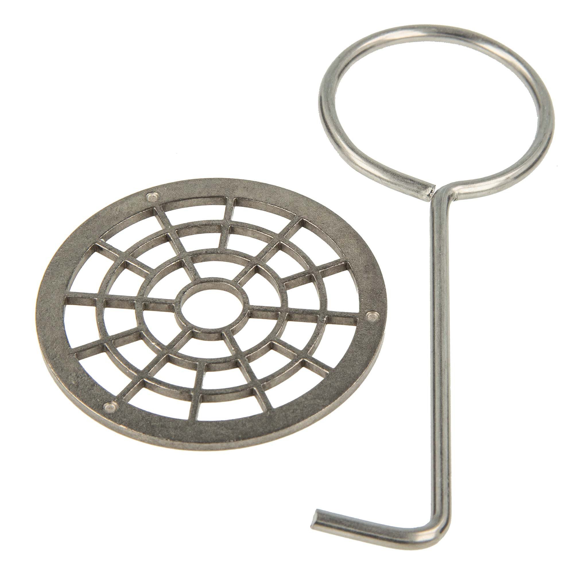 TECE Siphon Haarsieb drainline zum Einlegen, für Rinnenkörper, Edelstahl - 660005