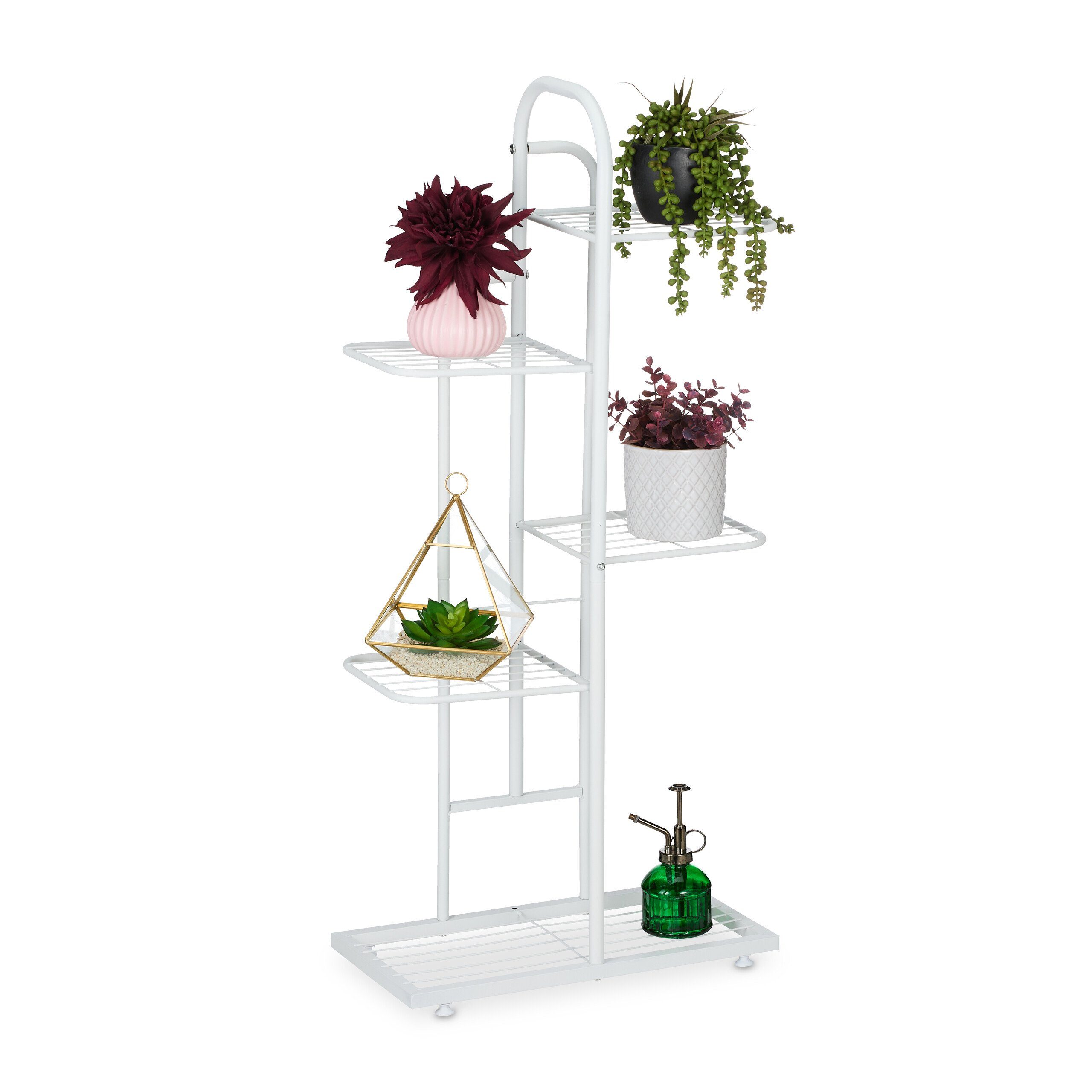 relaxdays Blumenständer Pflanzenständer 5 Ebenen günstig online kaufen