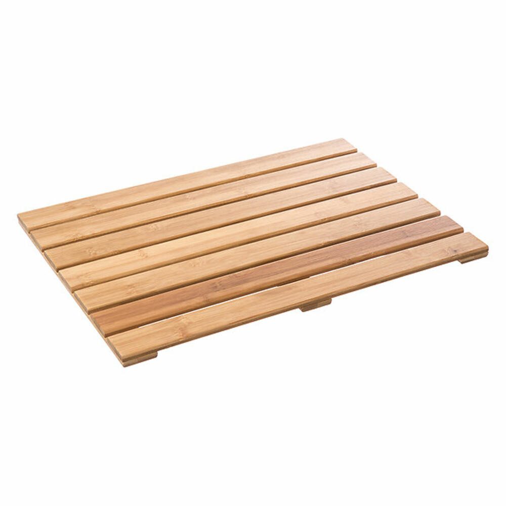 5five Simply Smart Badematte Naturelle, 53 x 36 cm, Bambus, rechteckig