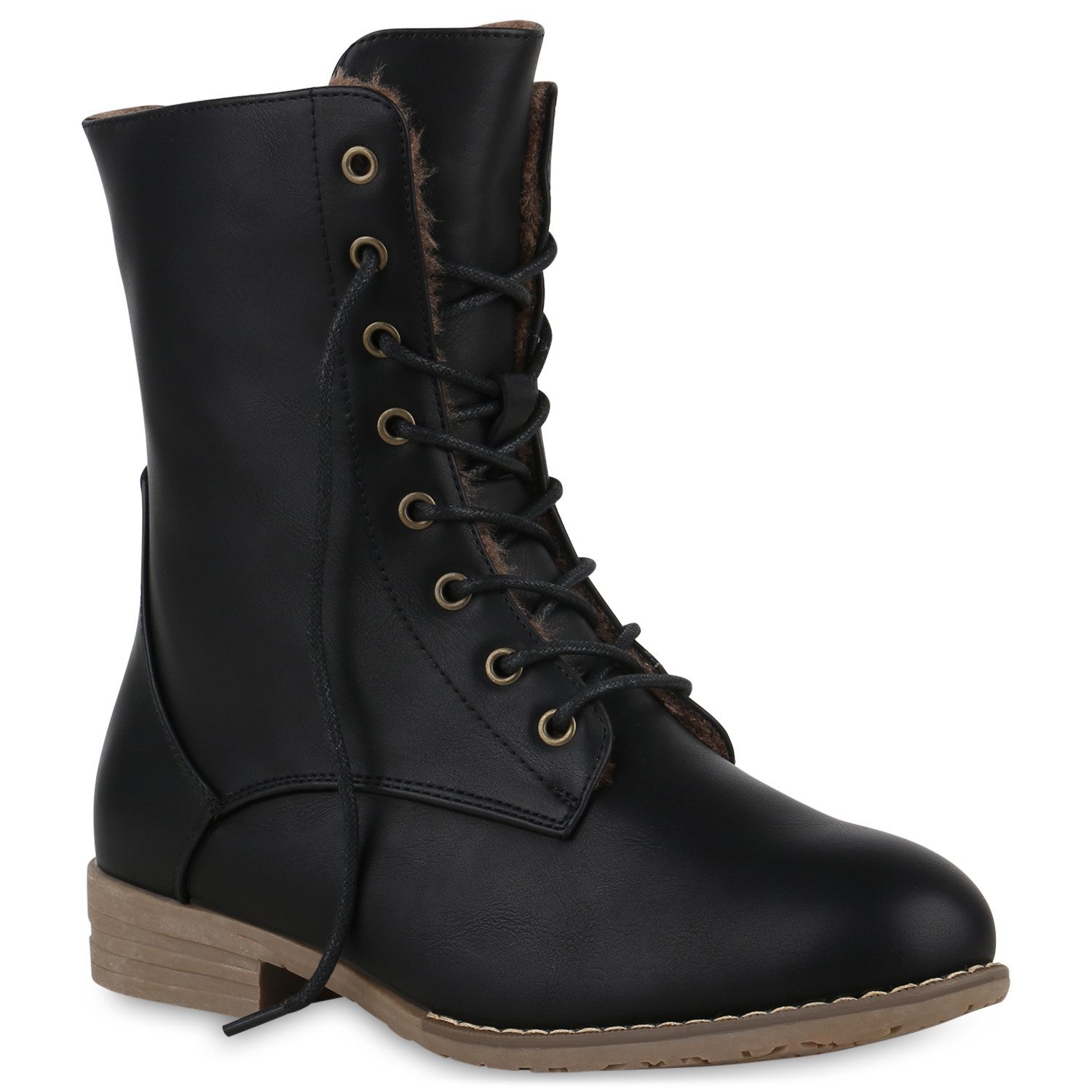 VAN HILL 61159336 LS X5[LS][IL](Duplicate) Damen Stiefeletten Black 36 Schnürstiefelette Schuhe