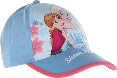 Disney Frozen Schirmmütze Mädchen BasebALL Cap Mütze Kinder Sonnenschutz Gr. 52 + 54