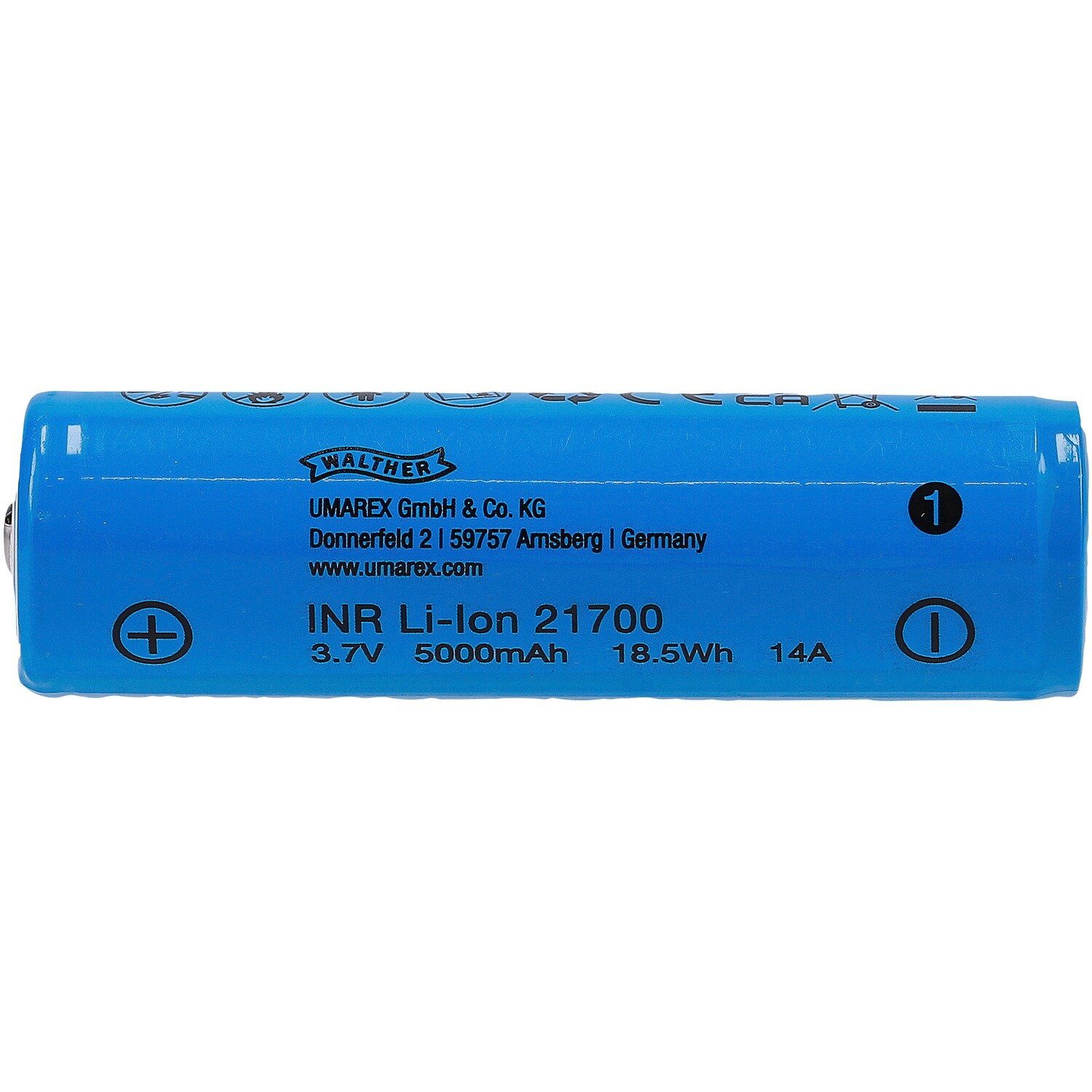 Akku 21700 Li-Ion 3,7V 5000 mAh Akku