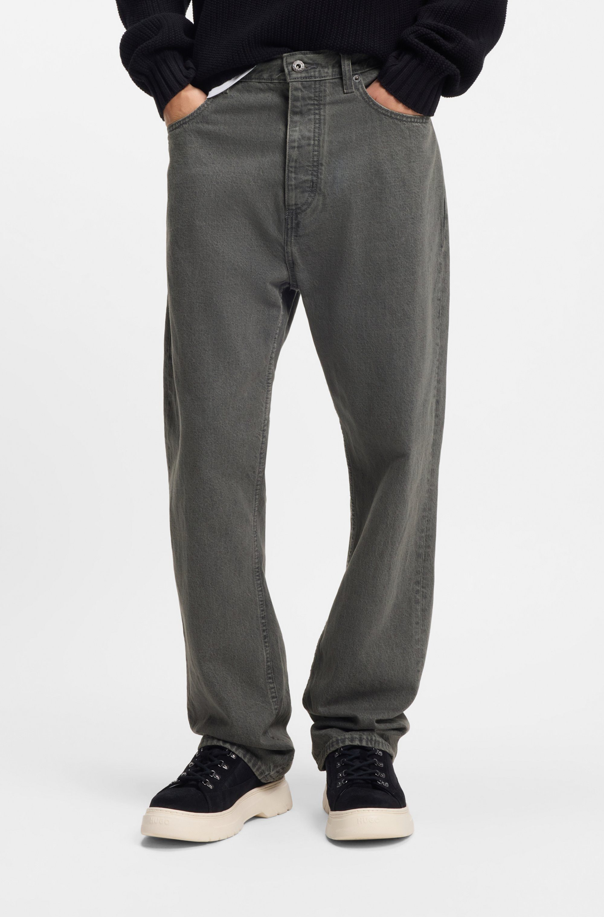 HUGO Blue Loose-fit-Jeans Nate loose fit günstig online kaufen