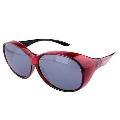 ActiveSol SUNGLASSES Sonnenbrille Überziehsonnenbrille Damen MEGA (inklusive Schiebebox und Brillenputztuch) Vintage Stil