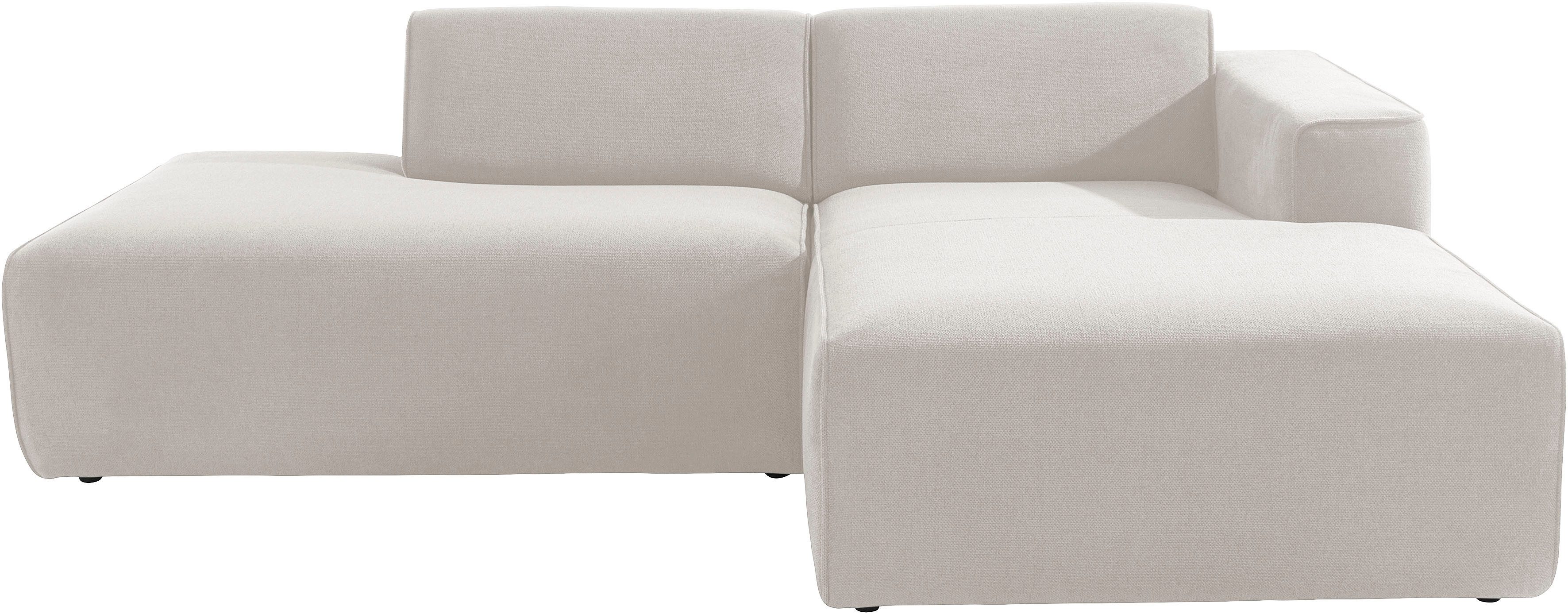 andas Ecksofa "Noord mit Kedernaht, Breite 227 cm", mit Kedernaht, Breite 2 günstig online kaufen