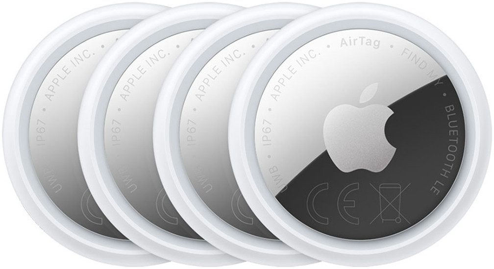 Apple AirTag 2nd Gen 4er Pack Bluetooth-Tracker