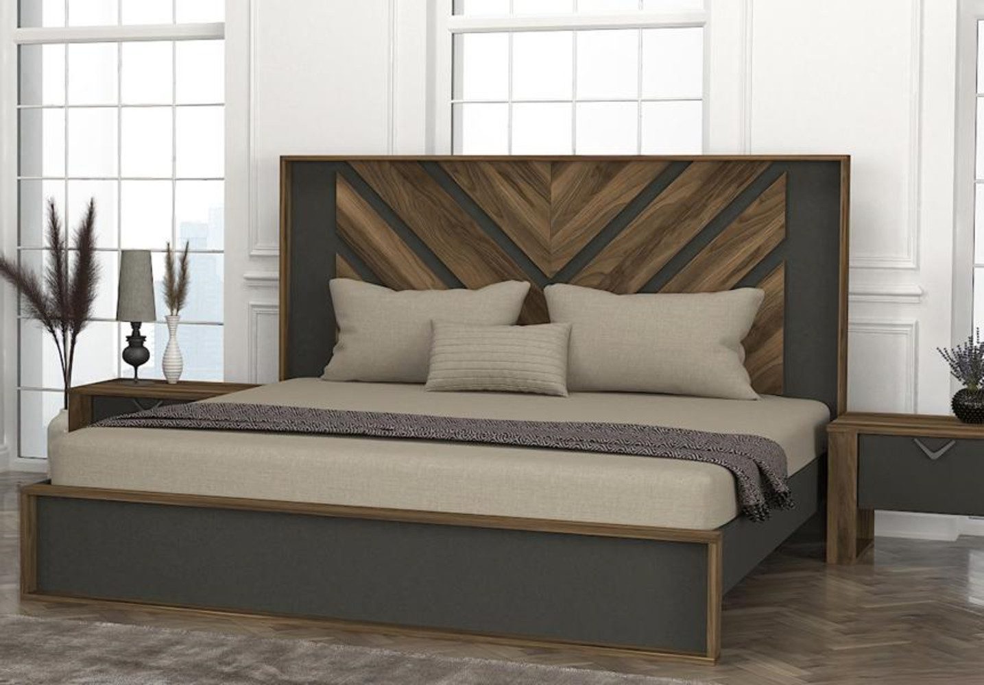 Xlmoebel Bett Zeitgemäßes Schlafsofa Schlaf Schlafgelegenheit Schlafzimmermöbel (Bett), Hergestellt in Europa