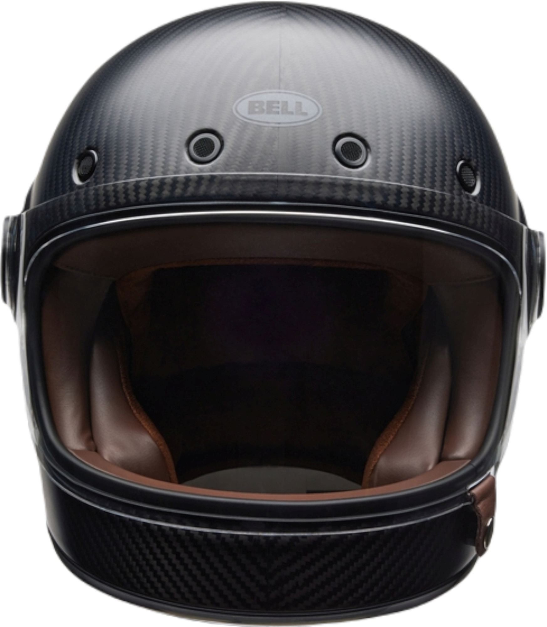 Bell Motorradhelm Bullitt GT Carbon Helm, vorbereitet für Kommunikationssystem