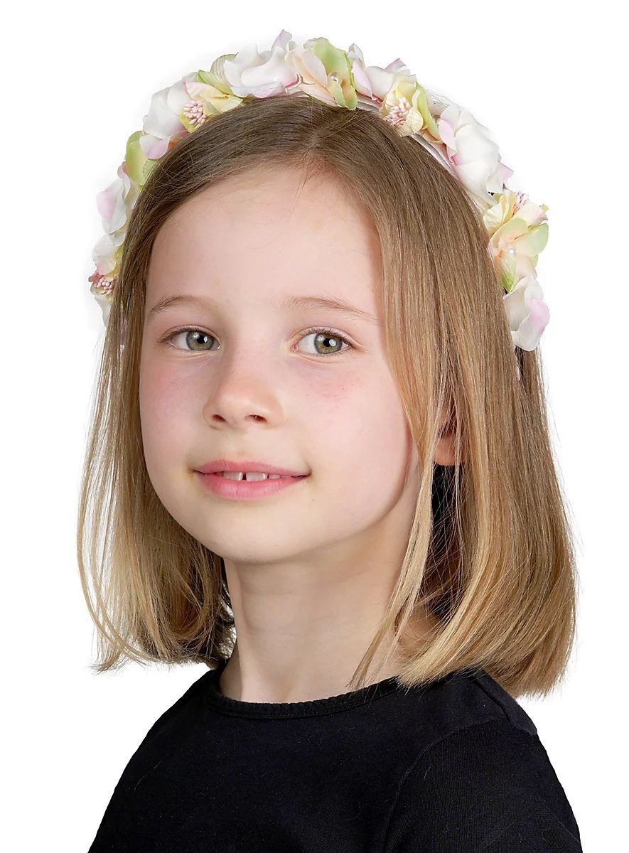 Hasbro Hippie-Kostüm Hawaii Haarreif für Kinder, Traumhafter Kopfschmuck für Euer Strandkostüm