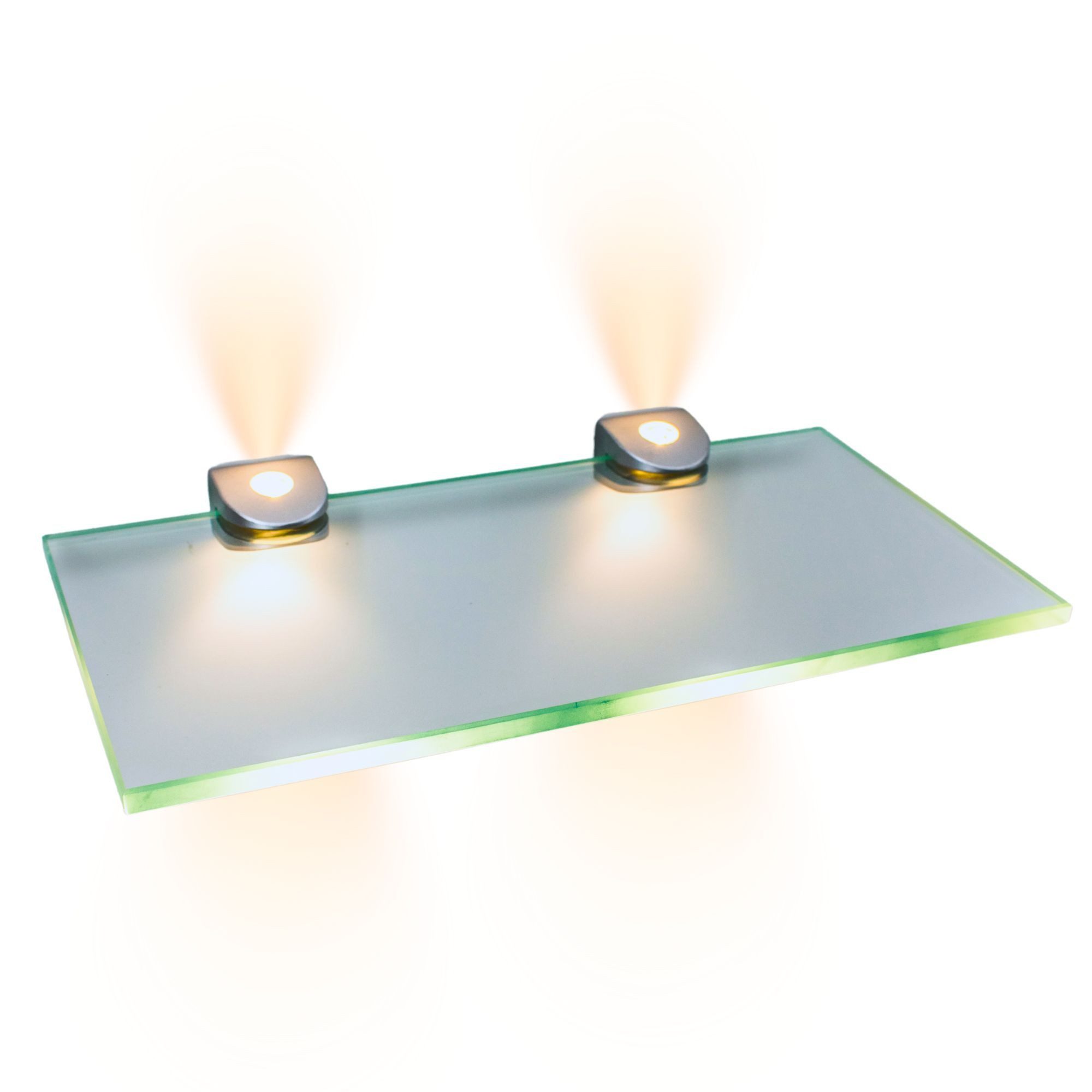 kalb LED Glaskantenbeleuchtung LED Glasregal Hängeregal Wandboard Wandregal günstig online kaufen