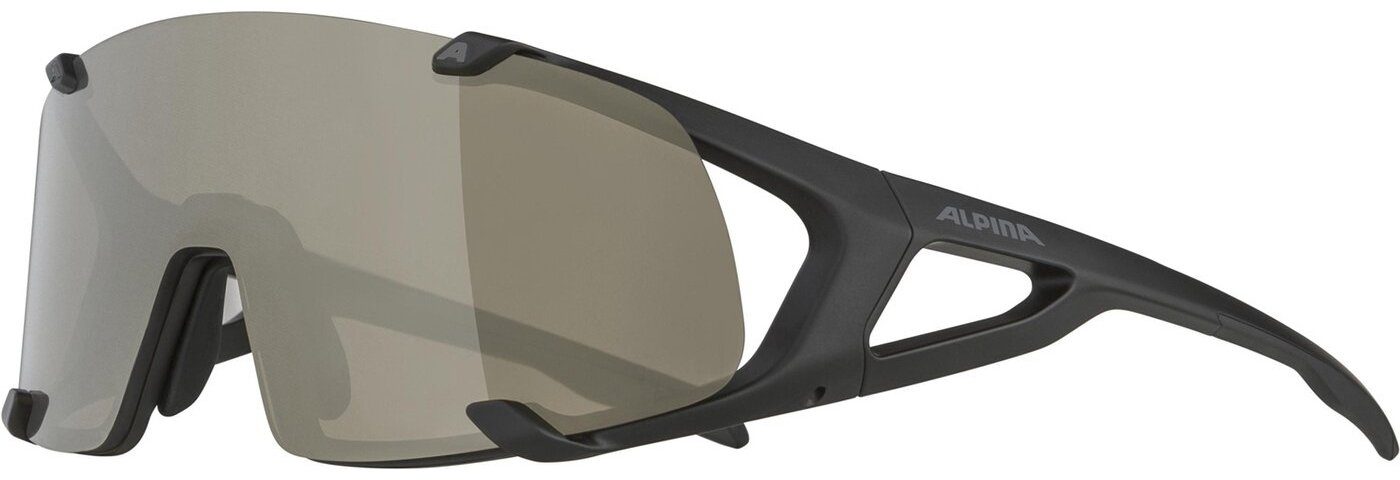 Q-LITE Sonnenbrille HAWKEYE Sports Alpina schwarz