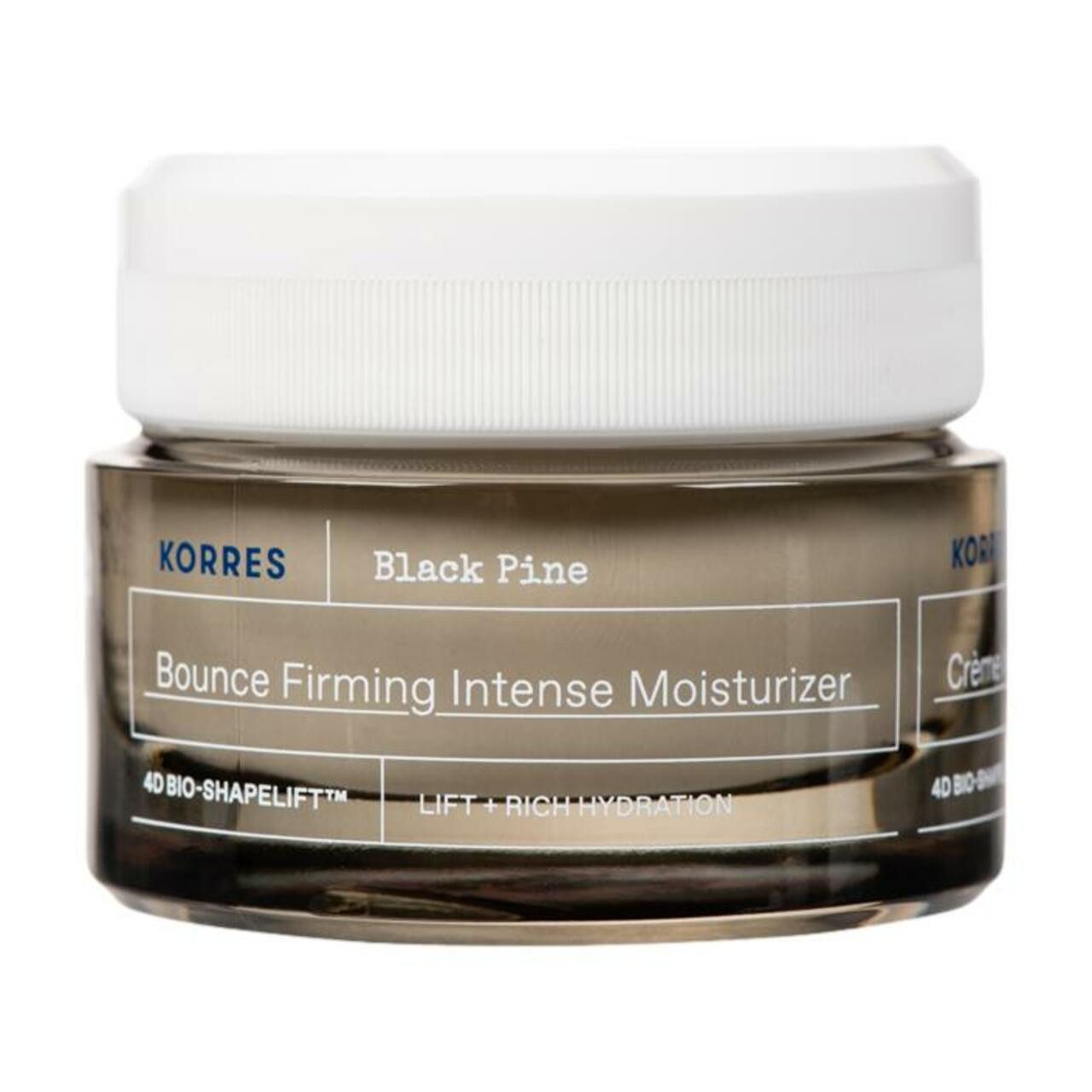 Korres Gesichtspflege Black Pine 4D Day Cream Dry, für Alle Hauttypen