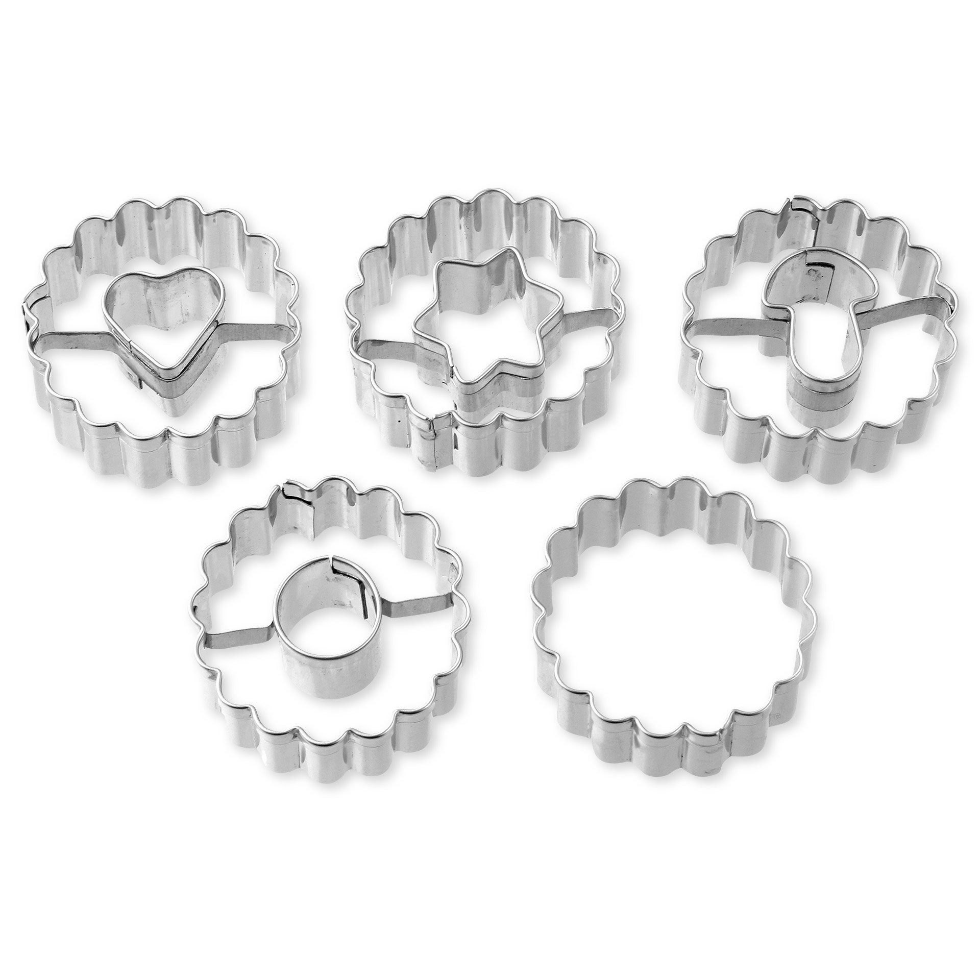 Dr. Oetker Küchenhelfer Ausstechform Ausstecher Linzer