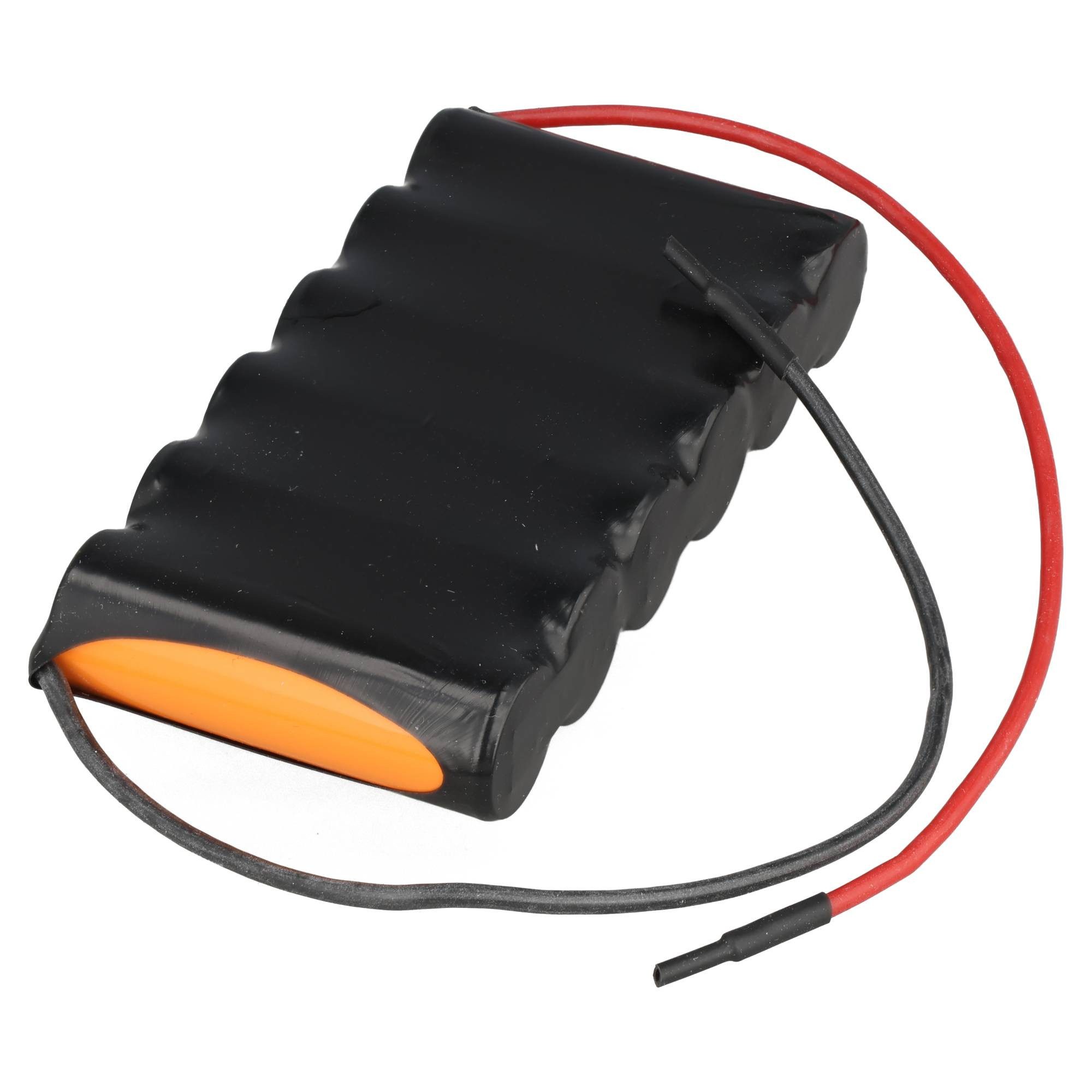 AccuCell Notleuchtenakku NiMH 7,2V 2100mAh F1x6 HHR-210AH mit 200mm Kabel Akku 2100 mAh (7,2 V)