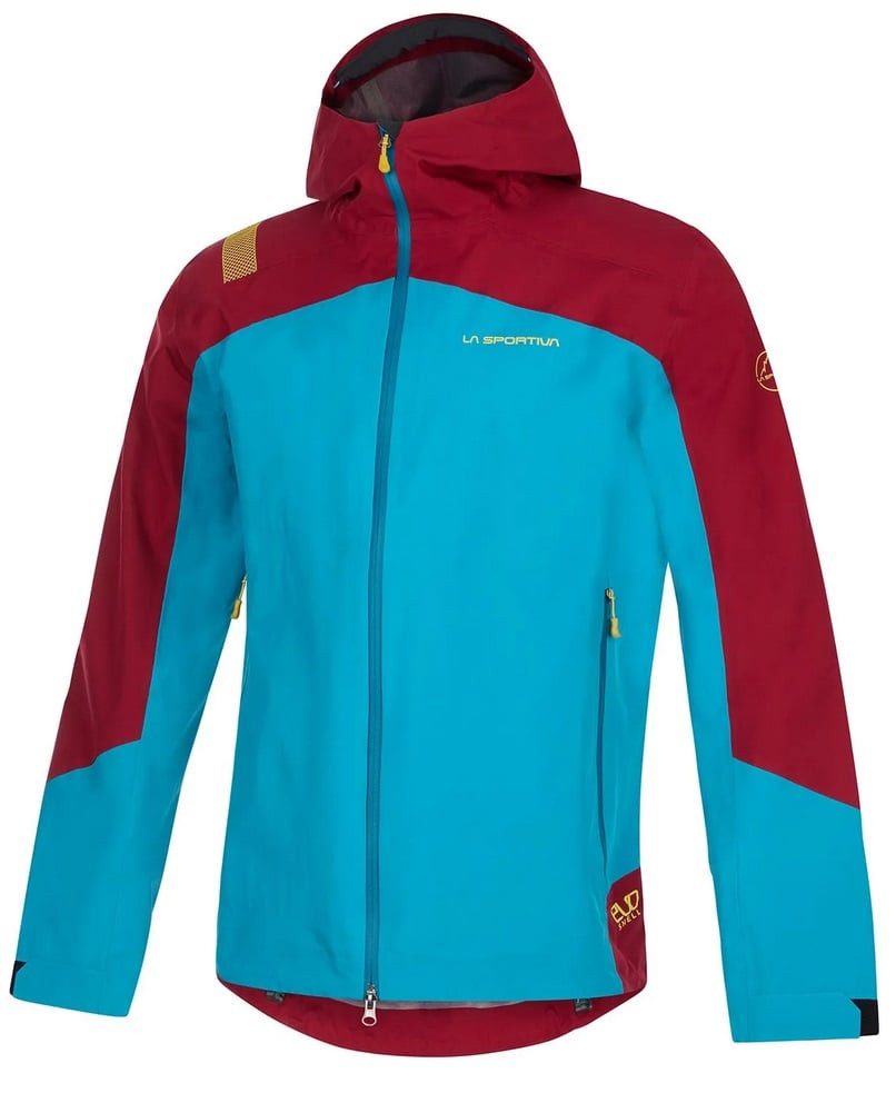 La Sportiva Softshelljacke Sirius Evo Shell (3-Lagen) blau/dunkelrot Herren