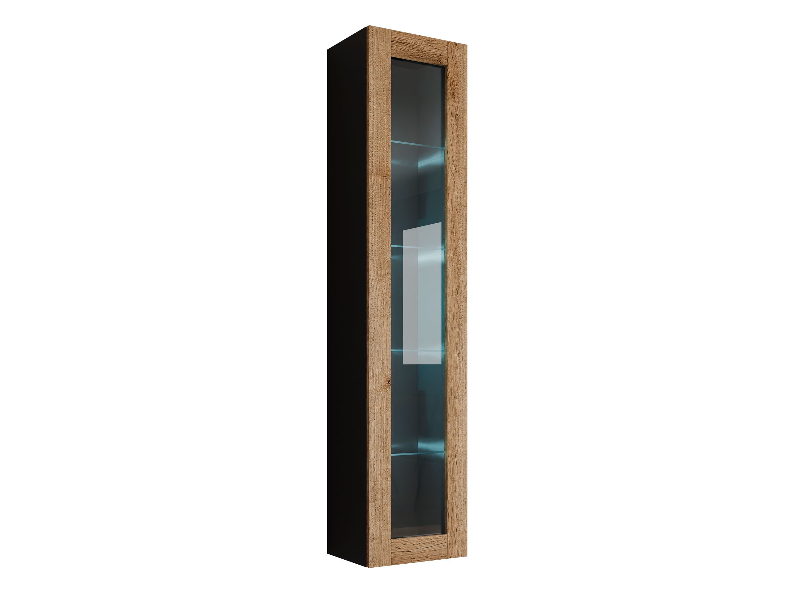 MIRJAN24 Vitrine 180 Vigo Glas (mit günstig online kaufen