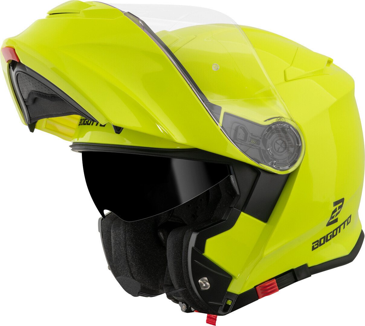 Bogotto Motorradhelm H271 Klapphelm, Vorbereitet Für Kommunikationssystem,geeignet Brillenträger,vorbe