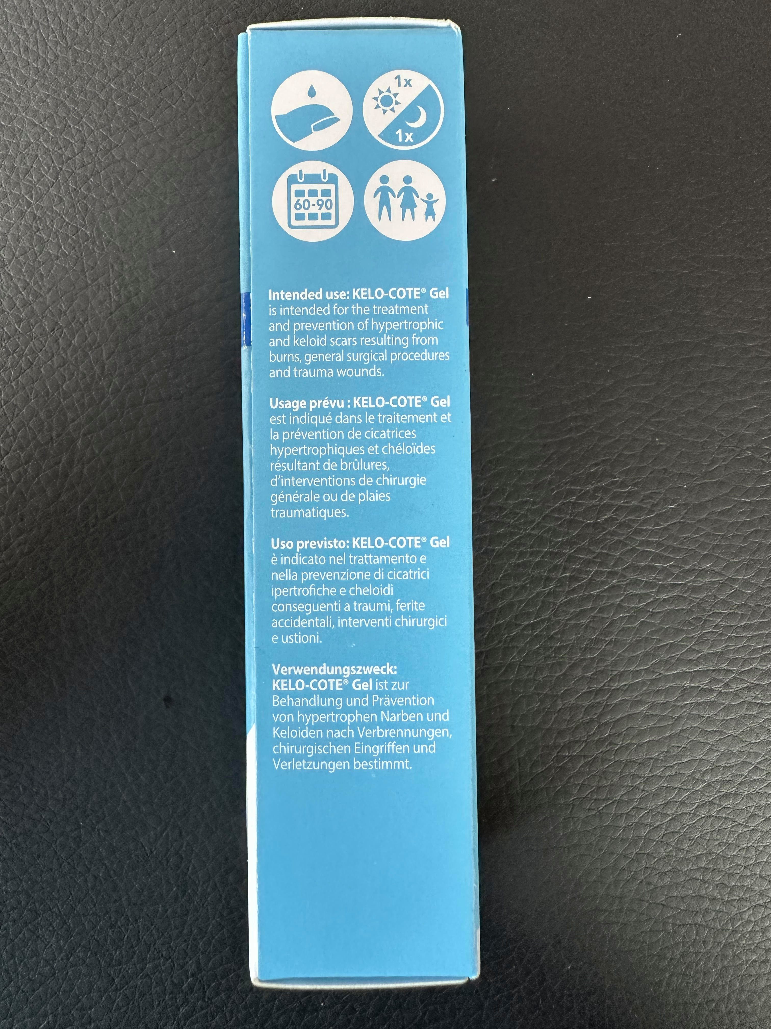 Alliance Pharmaceuticals GmbH Hautcreme KELO COTE Silikongel / Narbenbehandlung / Prävention