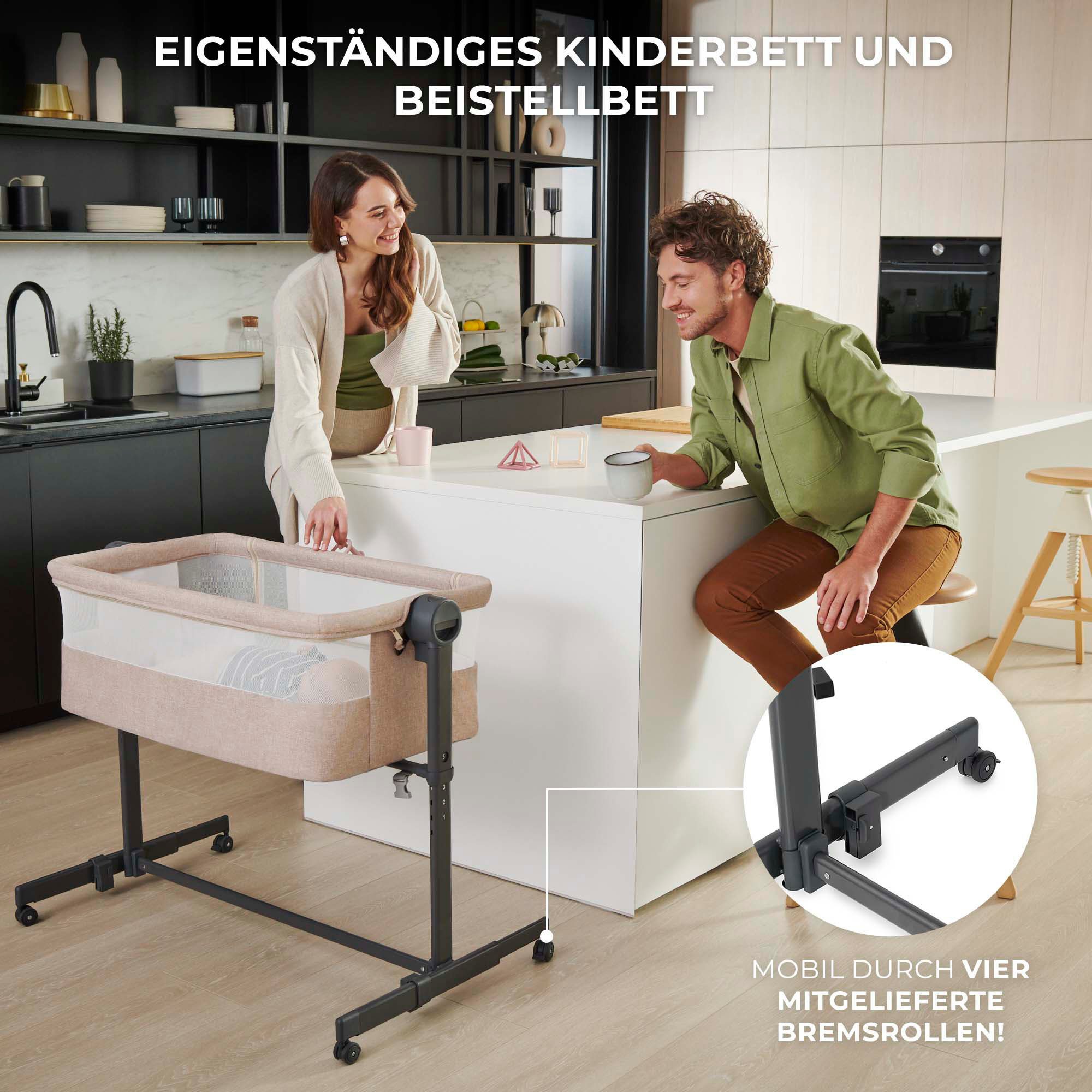 Kinderkraft Beistellbett Neste Up 2