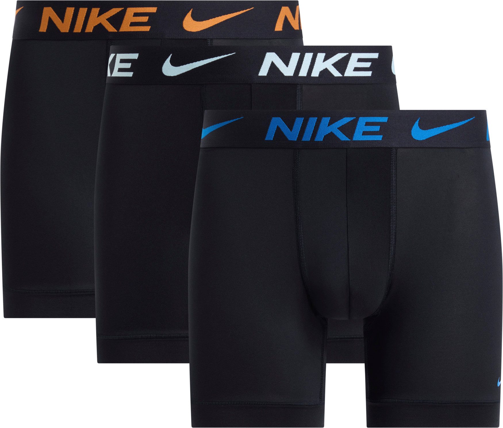 Nike Underwear Boxer BOXER BRIEF 3PK (Packung, 3-St., 3er) mit Logo-Elastikbund