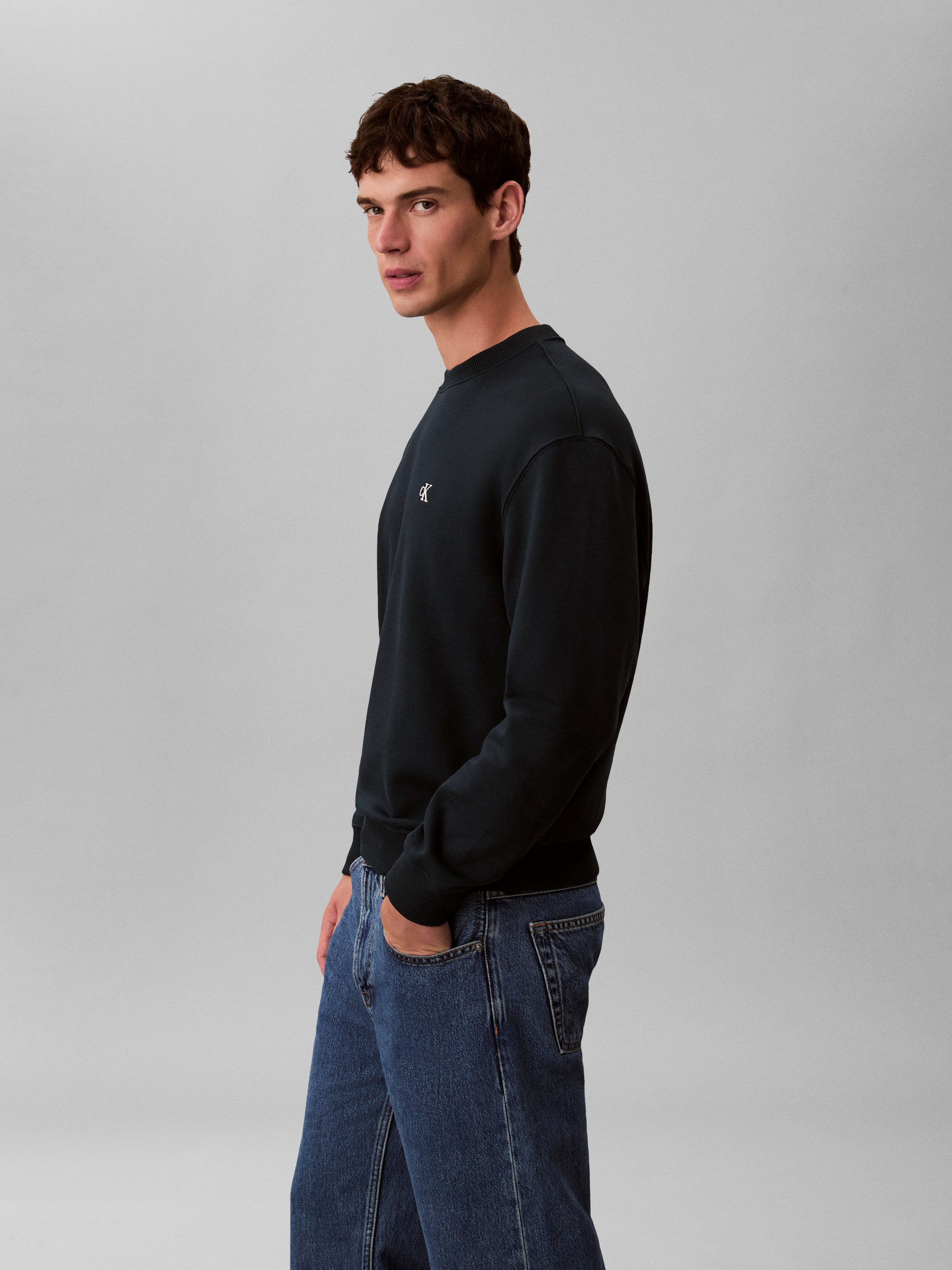 Calvin Klein Jeans Sweatshirt Regular fit mit Rundhalsausschnitt