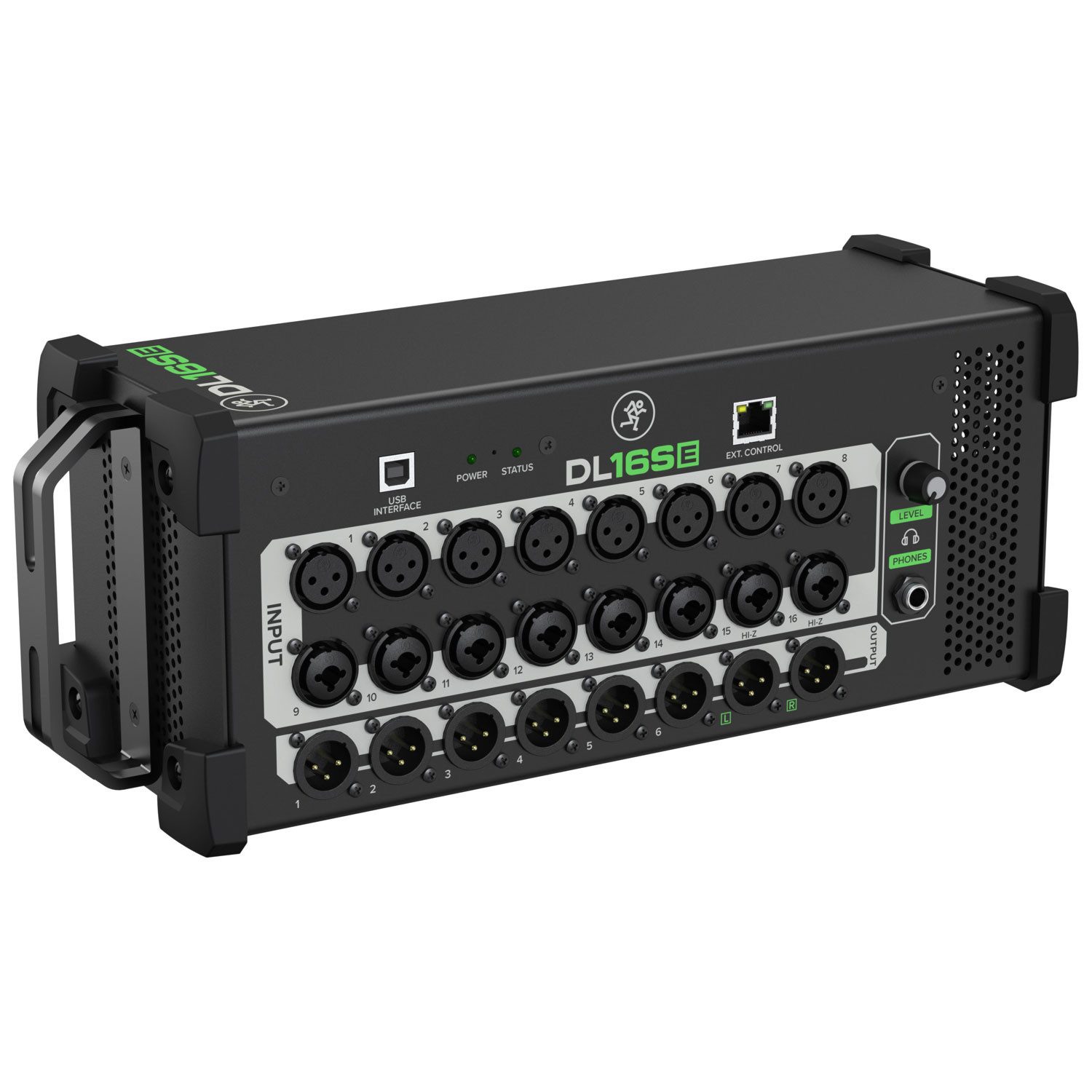 Mackie Mischpult DL16SE Digitaler 16-Kanal Rack Mixer Digitales Aufnahmegerät