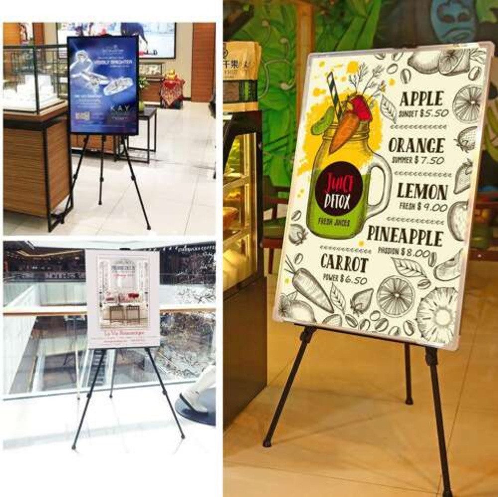 MAALEO Malstaffelei Malstativ Dreibeinstativ (Flexible 3-Segment-Beine, anpassbar von 77 bis 160 cm)