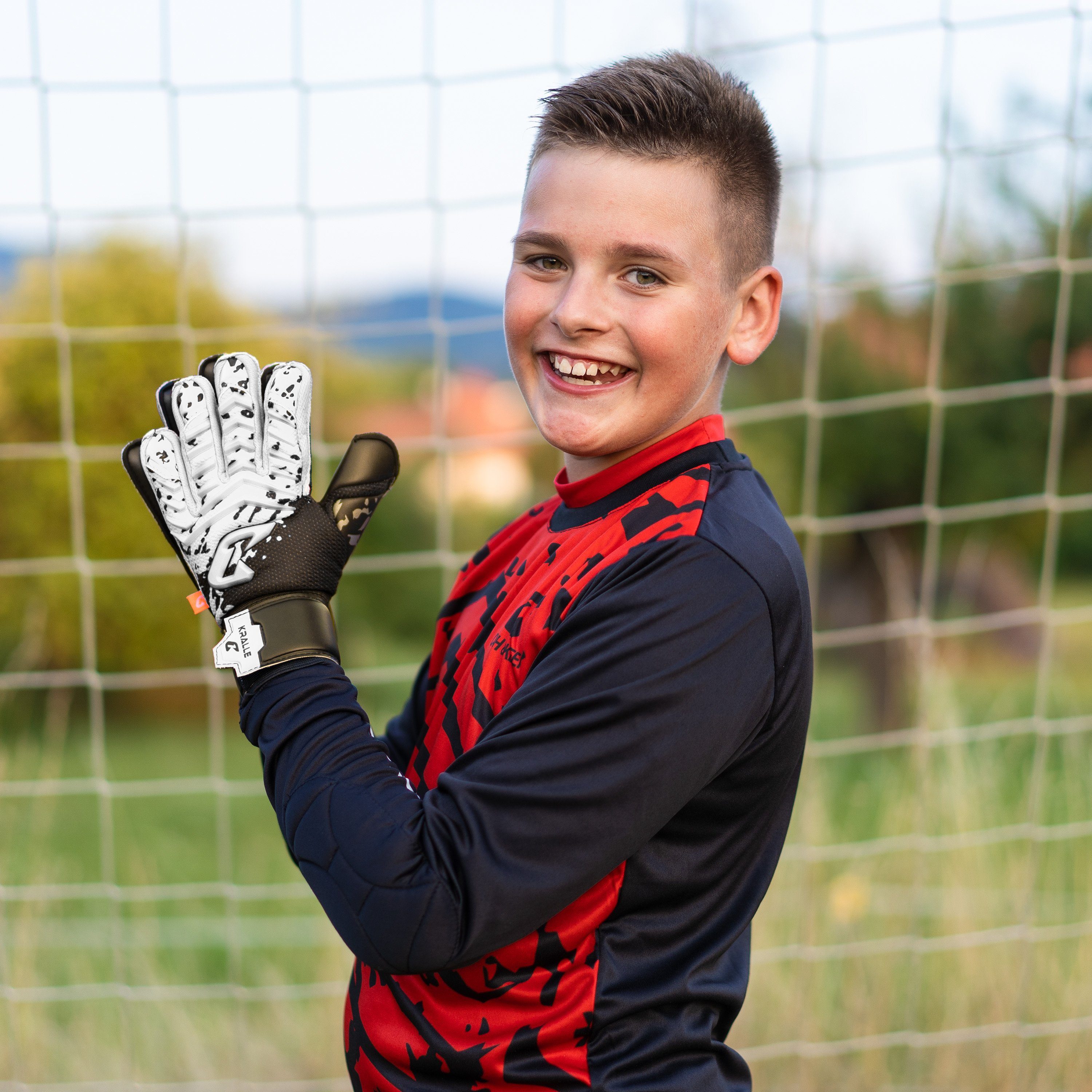 Catch & Keep Torwarthandschuhe Kralle Splash - Torwarthandschuhe Kinder