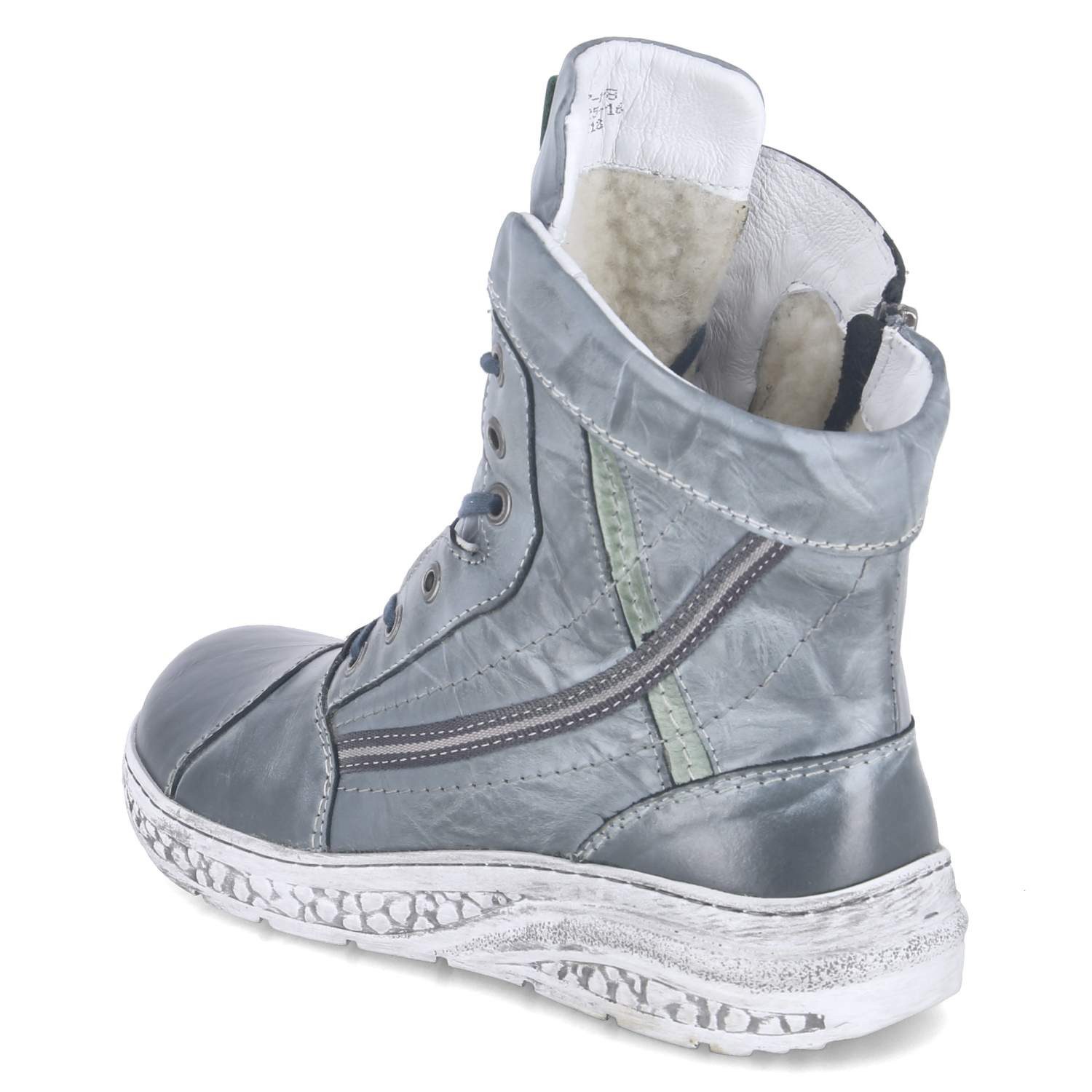 KRISBUT Krisbut 3297-1 BSF Damen Glattleder blue Winterstiefel