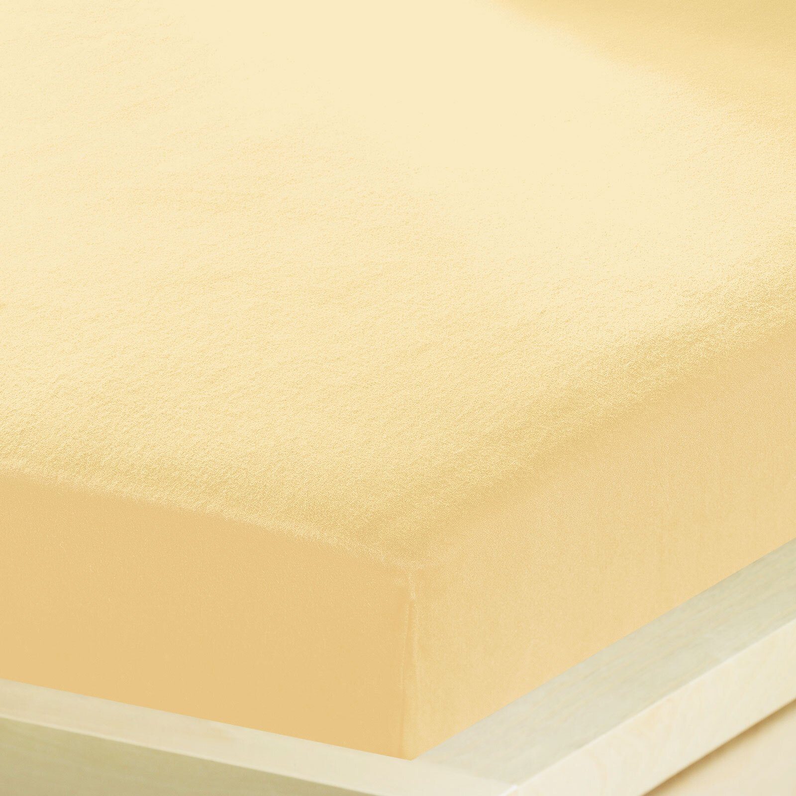 BETTWARENSHOP Spannbettlaken Feinbiber wasserdicht, Biber, Gummizug: Rundum günstig online kaufen