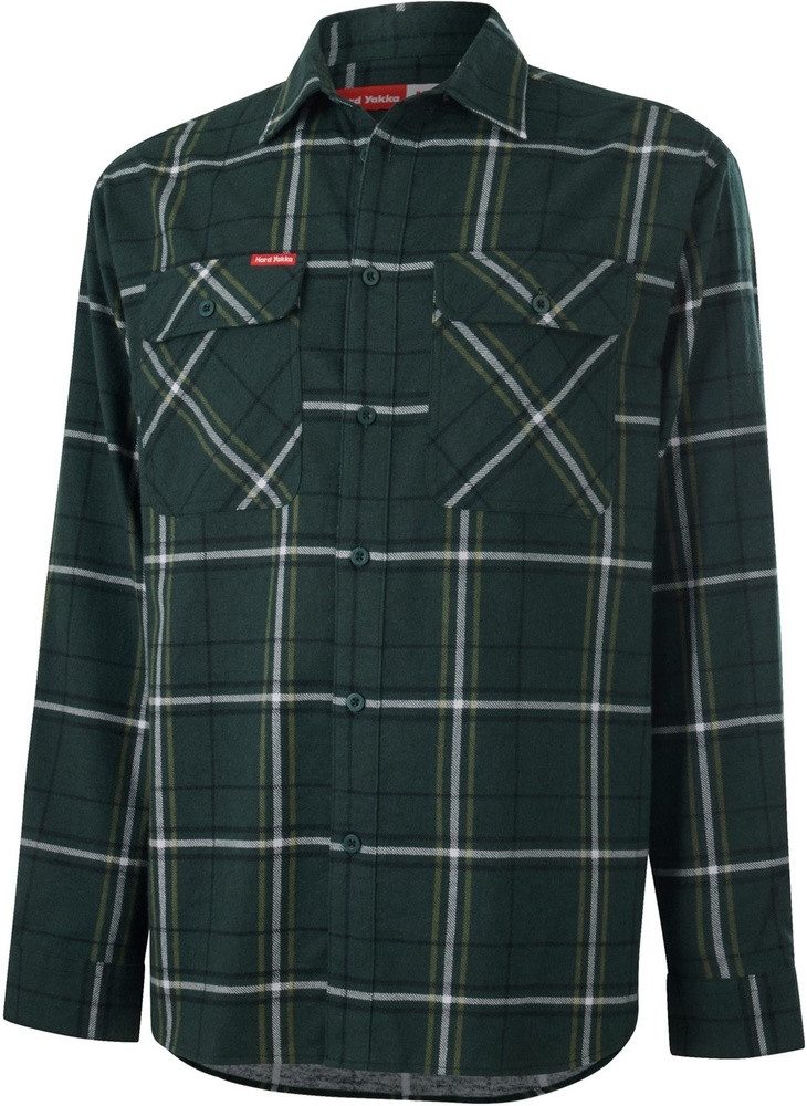 Hard Yakka T-Shirt Core Flannel Shirt