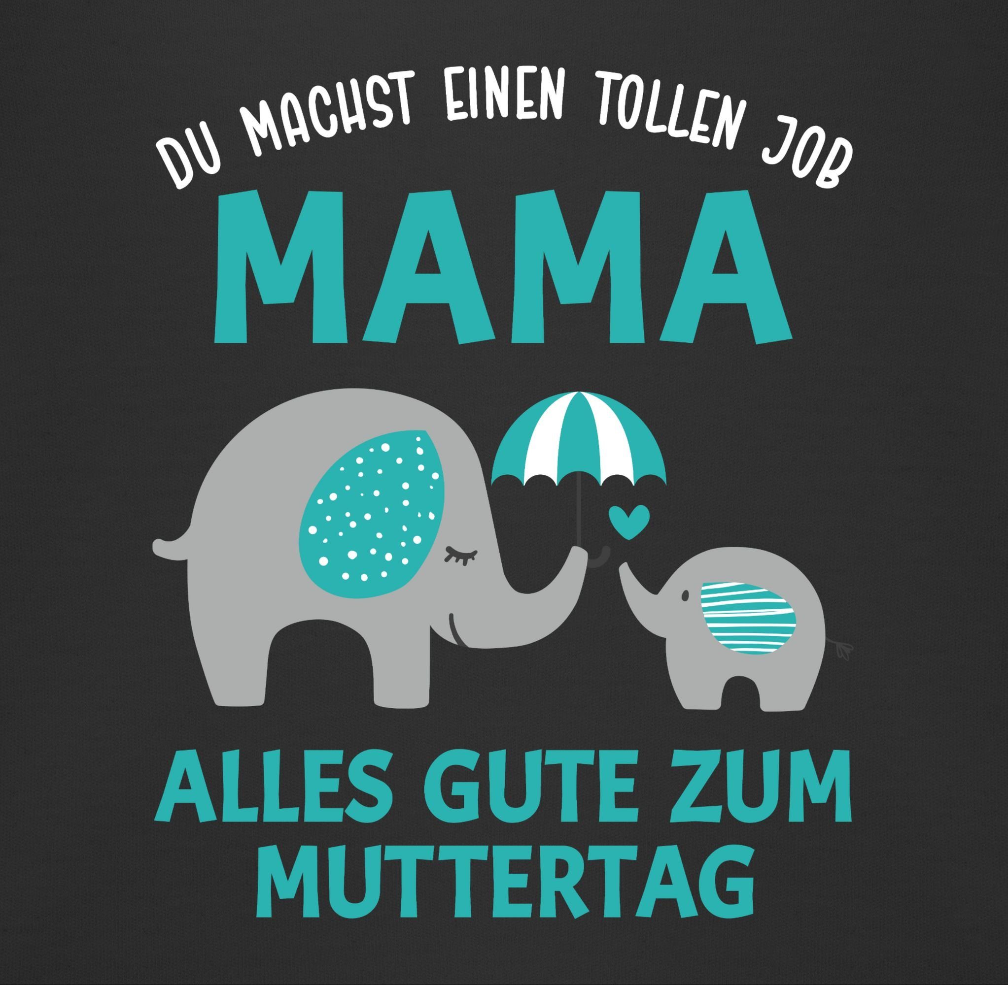 Shirtracer 1 Geschenk tollen Sweatshirt - Muttertagsgeschenk Mama Du Schwarz einen Job machst 3 Zum Muttertag