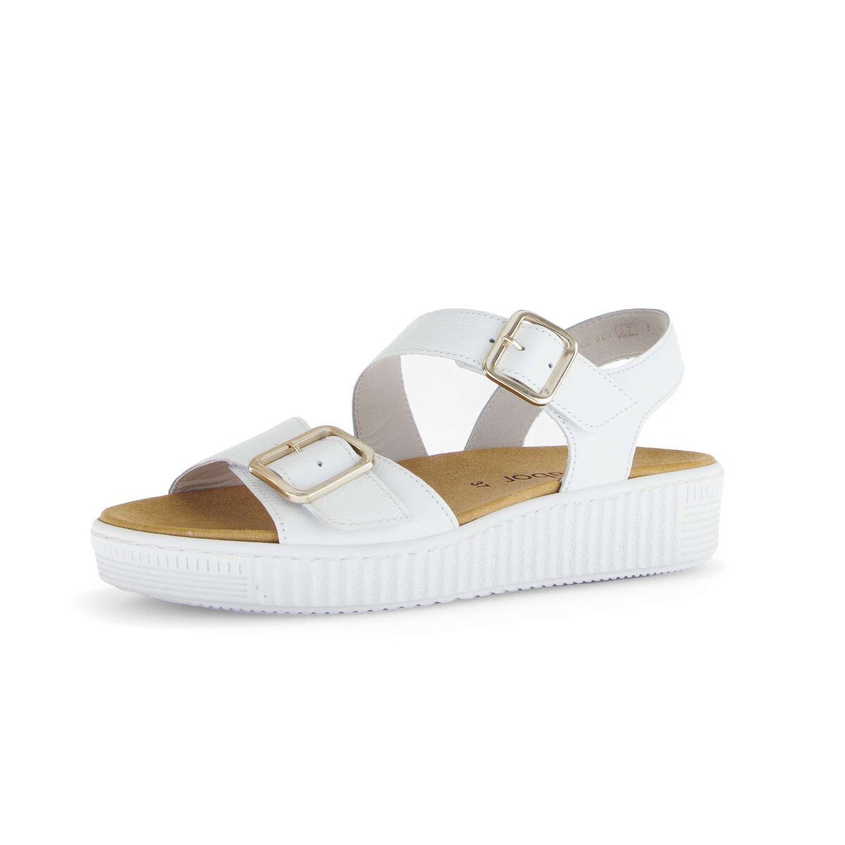 Gabor Plateau Sandale Glattleder Plateausandaletten