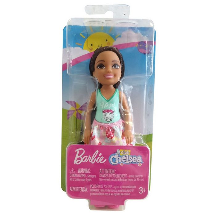 Barbie Spielfigur Barbie FXG79 Club Chelsea Mädchen Puppe brünett