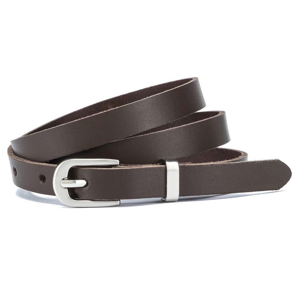 Frentree Поясные ремни Damen, MADE IN GERMANY 1,5 cm schmaler Echtleder Ремни für Kleid und Anzugshose