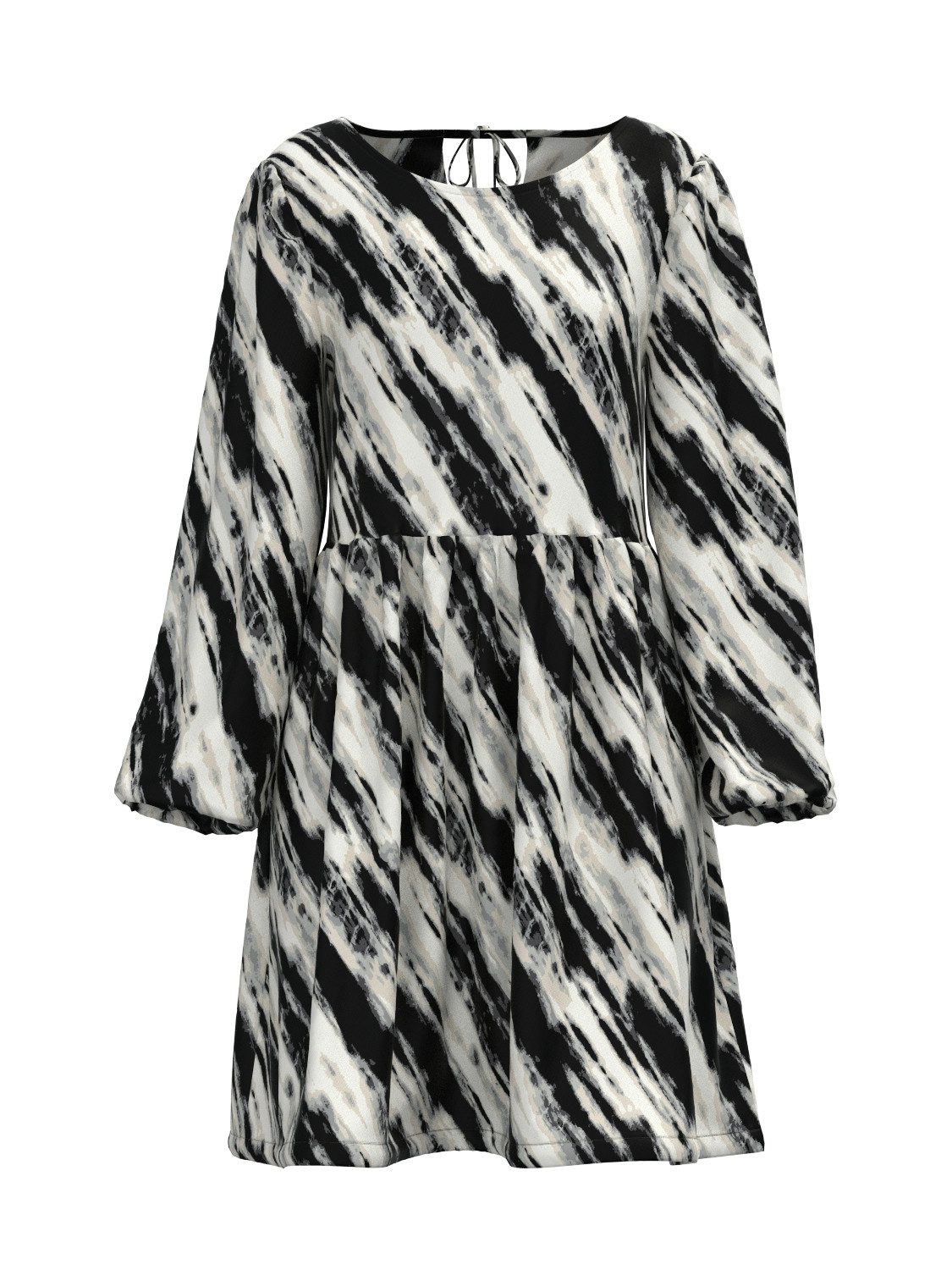 pieces Shirtkleid - Sommerkleid - PCJONA LS O-NECK DRESS BC