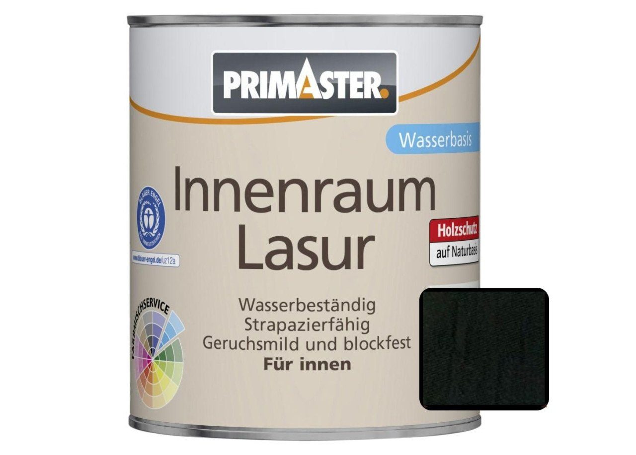 Primaster Lasur Primaster Innenraumlasur 750 ml tiefschwarz