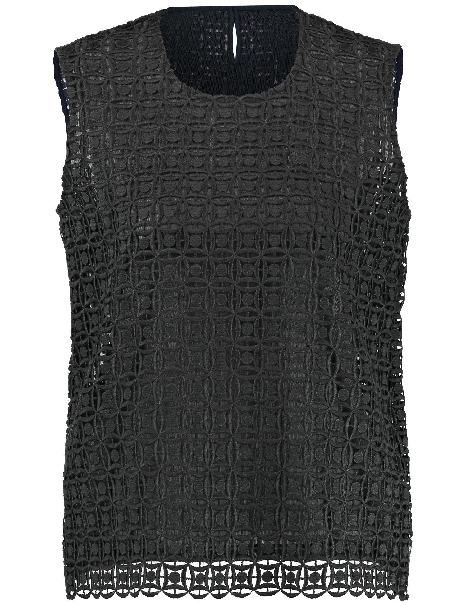 GERRY WEBER Klassische Bluse Ärmellose Bluse günstig online kaufen
